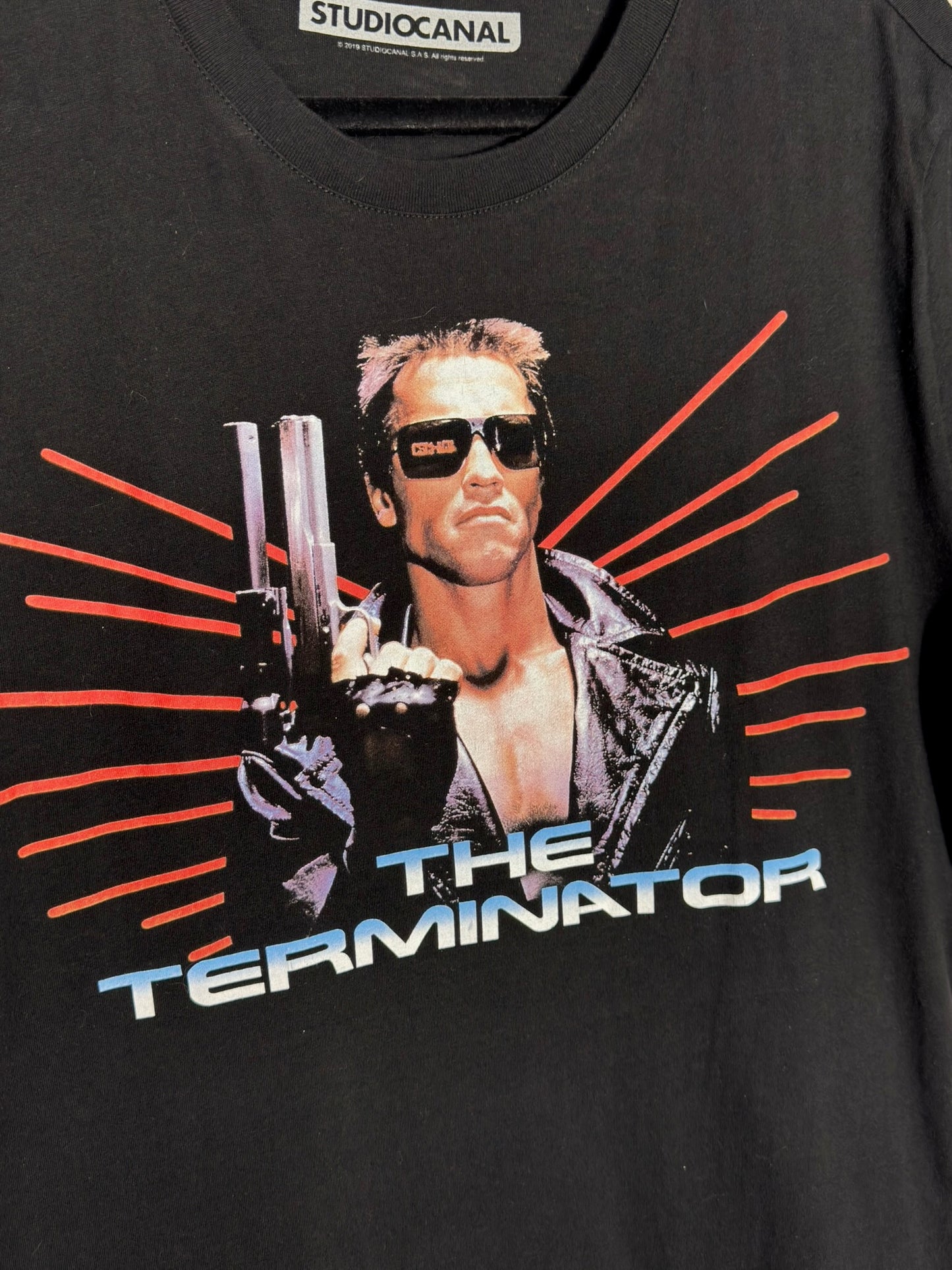THE TERMINATOR "I'LL BE BACK" T-SHIRT SZ: L