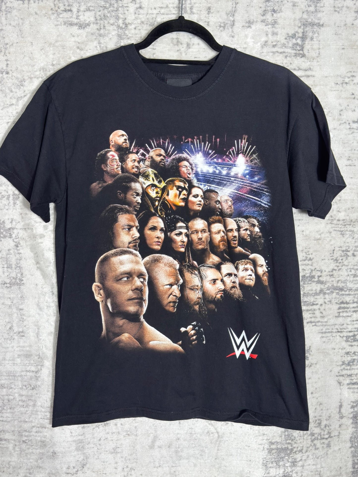 WWE SUPERSTARS "I WAS THERE 2025 RAW SMACK DOWN" T-SHIRT SZ: M