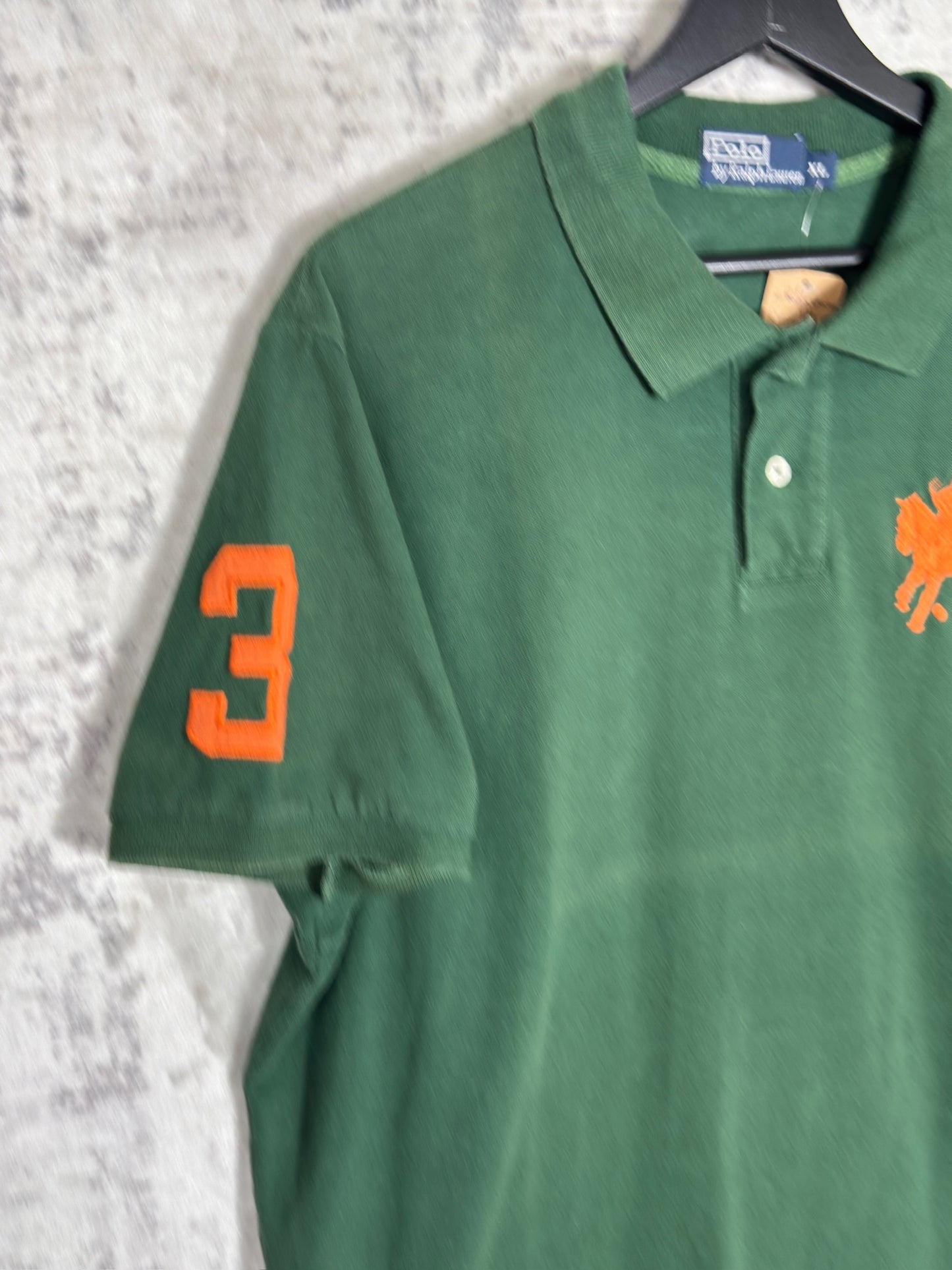 Y2K RALPH LAUREN "BIG PONY" POLO SZ: XL