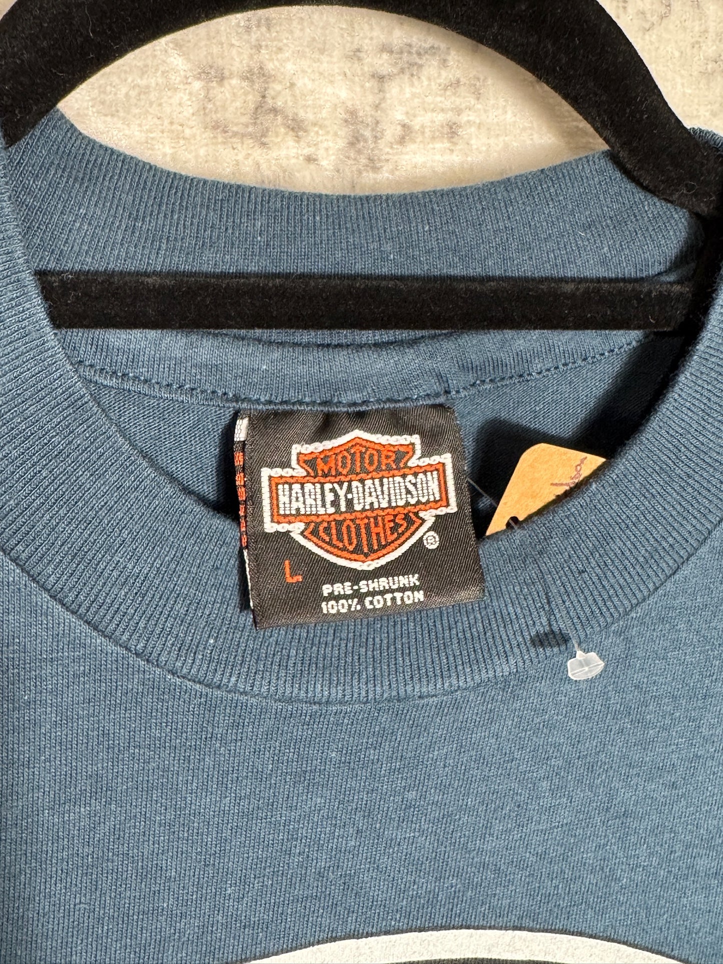 VINTAGE '94 HARLEY DAVIDSON "BLACK HILLS RALLY STURGIS" T-SHIRT SZ: L