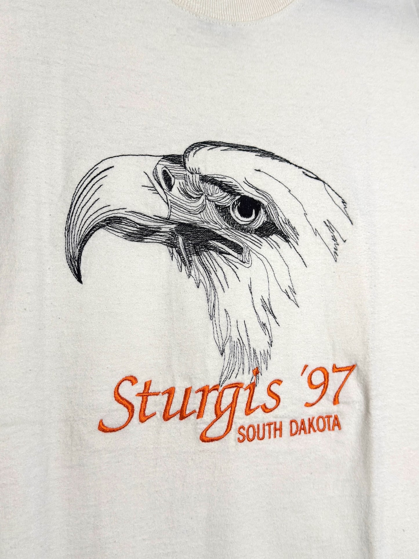 VINTAGE '97 STURGIS "SOUTH DAKOTA" T-SHIRT SZ: L
