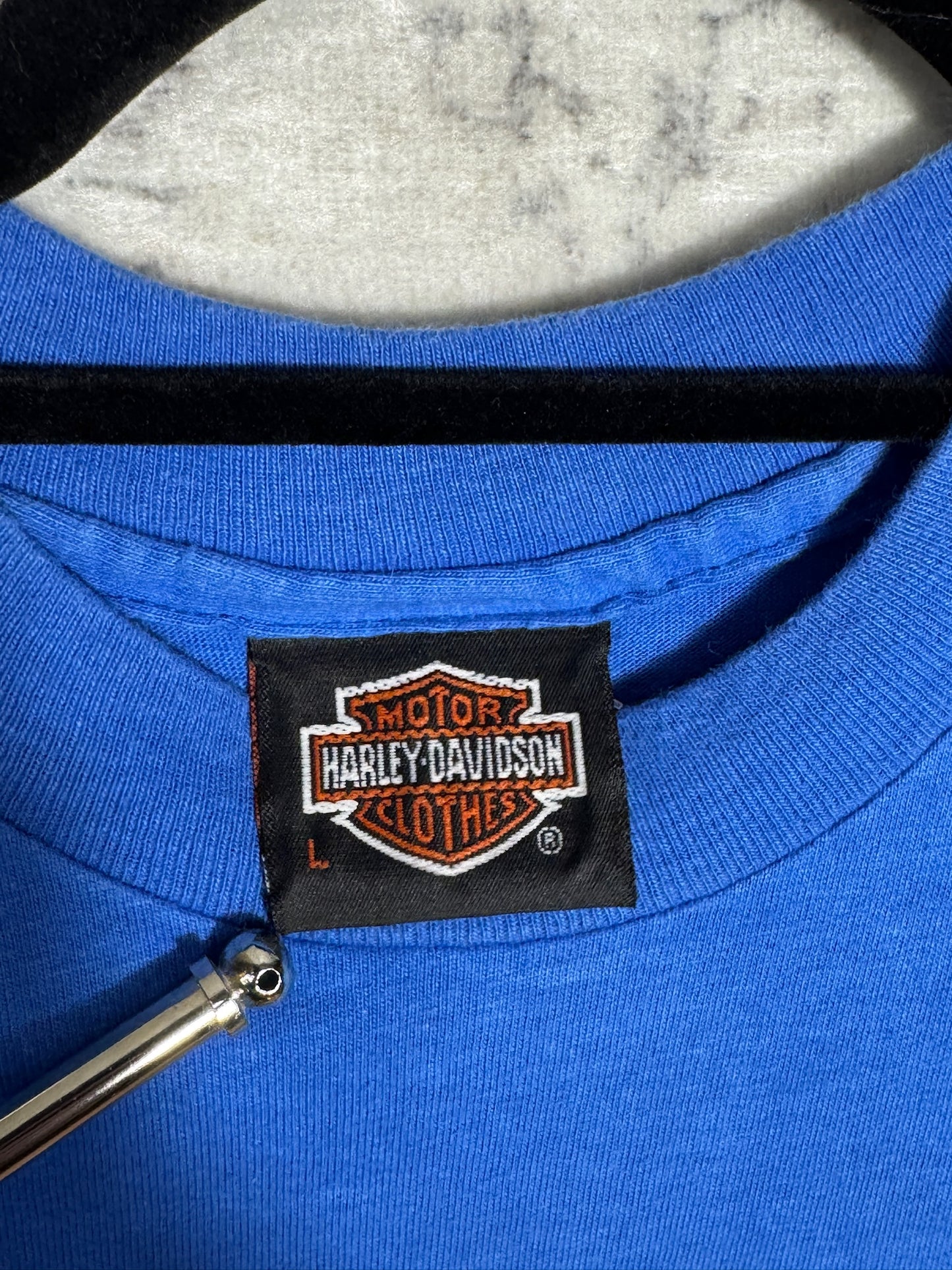 VINTAGE 1993 HARLEY DAVIDSON "90 YEARS" T-SHIRT SZ: L