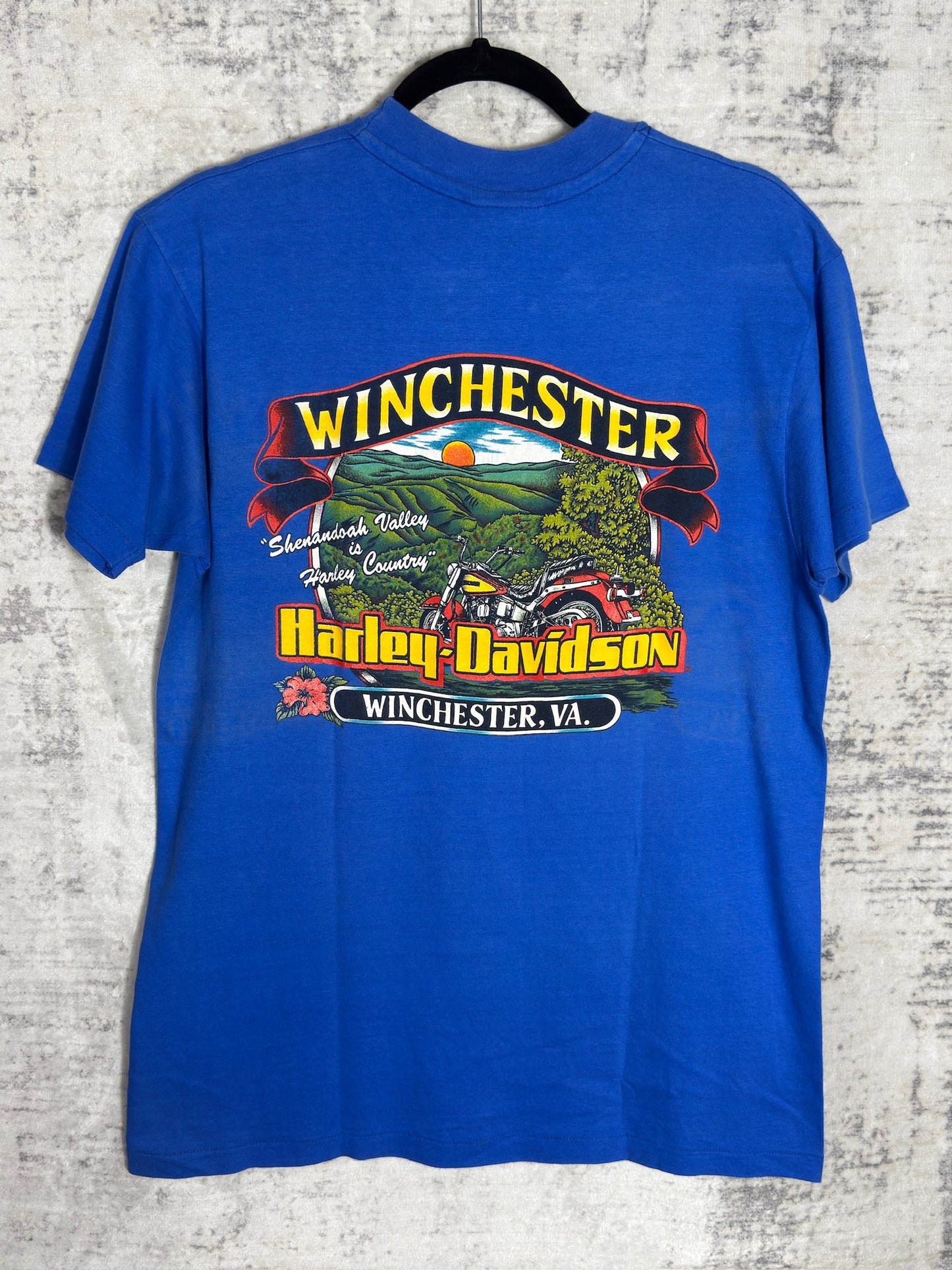 VINTAGE 1993 HARLEY DAVIDSON "90 YEARS" T-SHIRT SZ: L