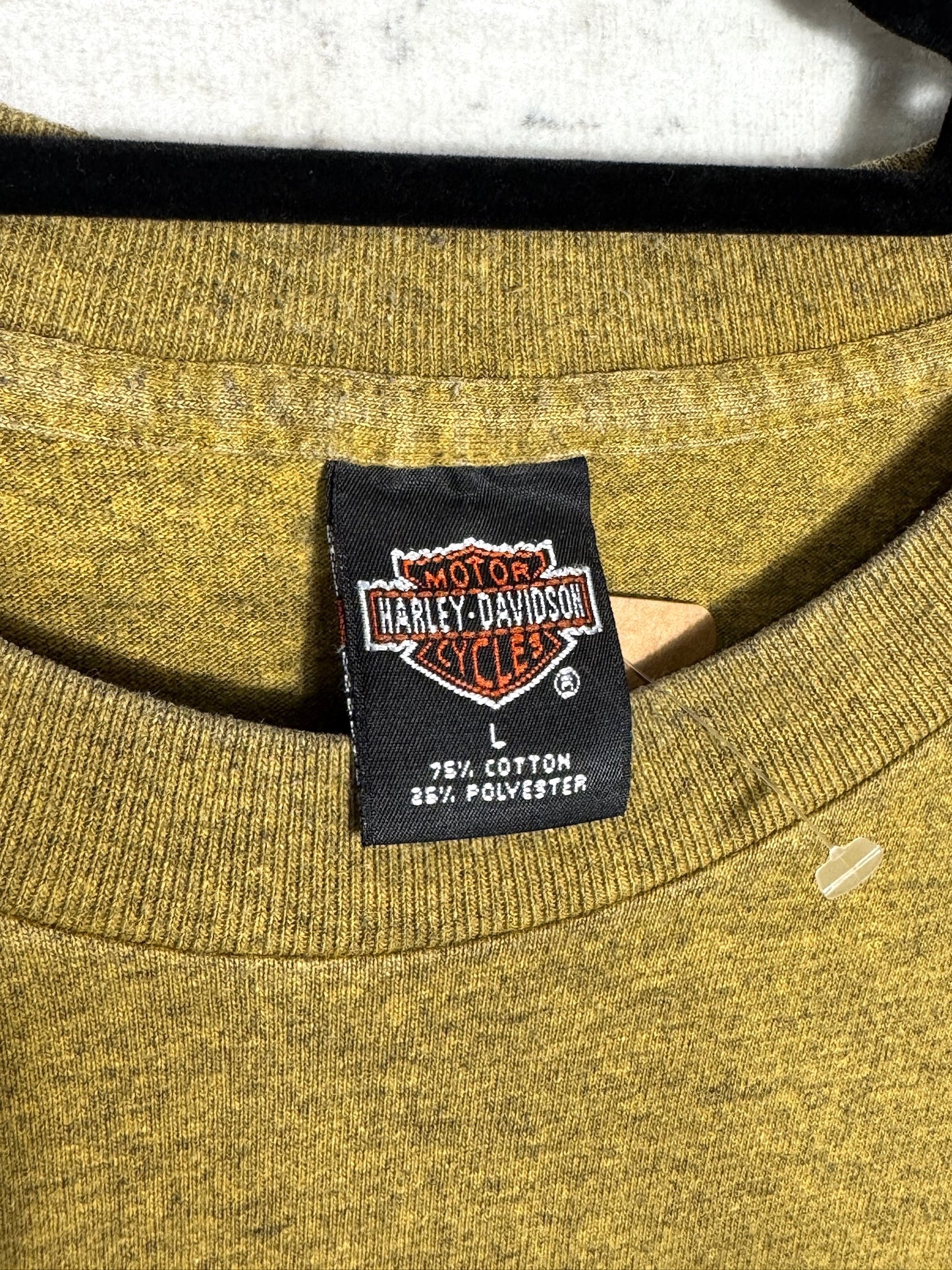 VINTAGE 1995 HARLEY DAVIDSON "STURGIS 95" T-SHIRT SZ: L