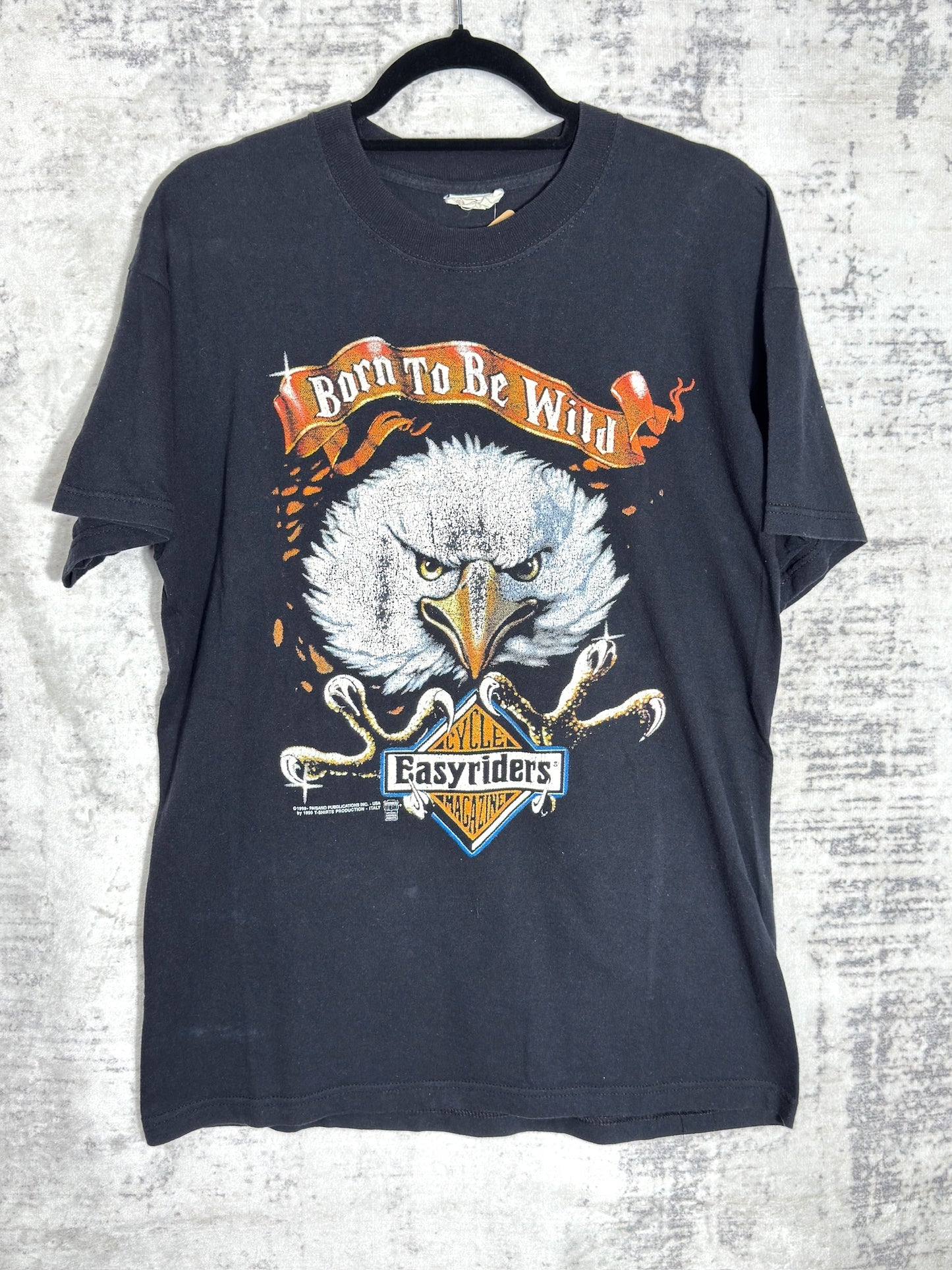 VINTAGE 1999 EASYRIDERS "BORN TO BE WILD" T-SHIRT SZ: L