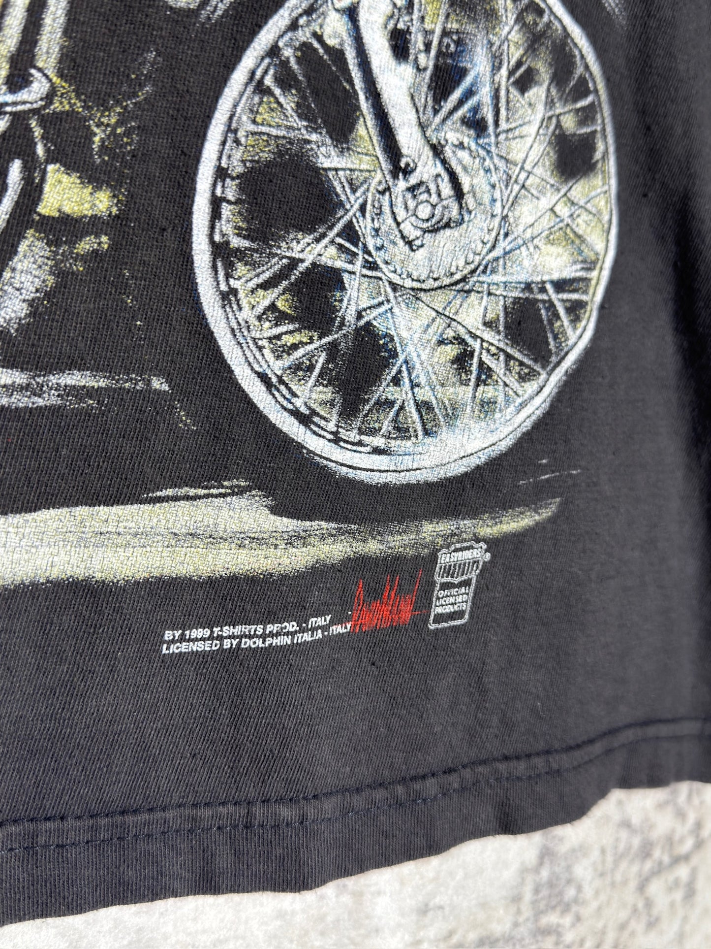 VINTAGE 1989 EASYRIDERS "DOUBLE SIDED PRINT" T-SHIRT SZ: XL