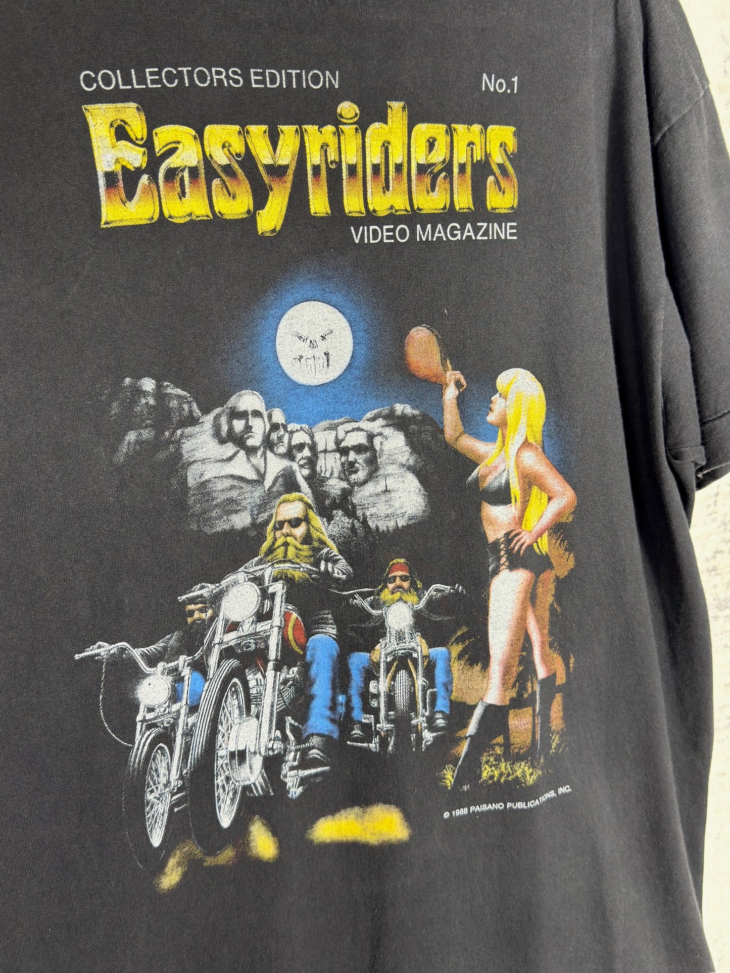 VINTAGE EASYRIDERS "COLLECTOR EDITION NO.1" T-SHIRT SZ: L