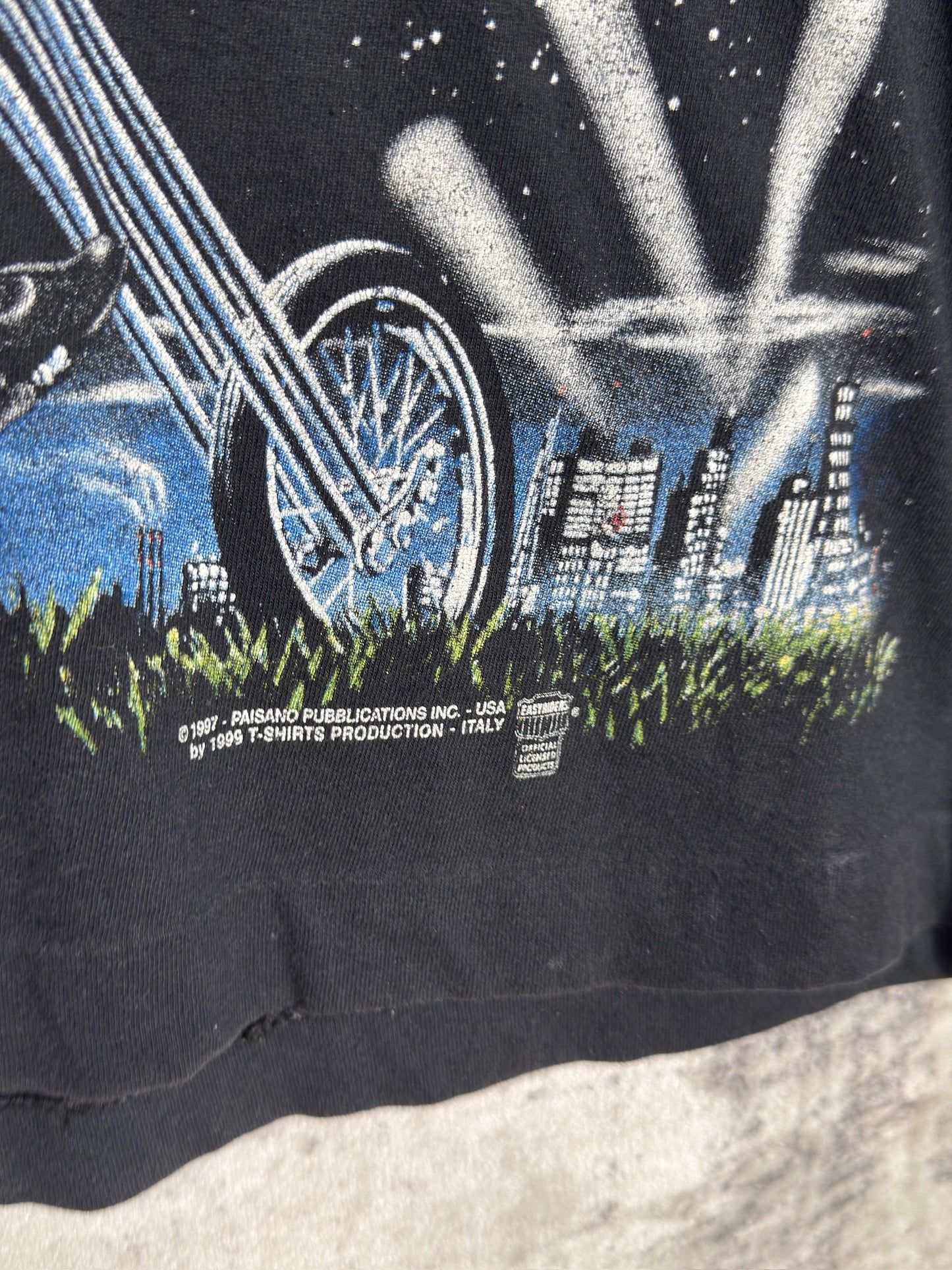 VINTAGE 1999 EASYRIDERS "COSMIC WOLF" T-SHIRT SZ: XL