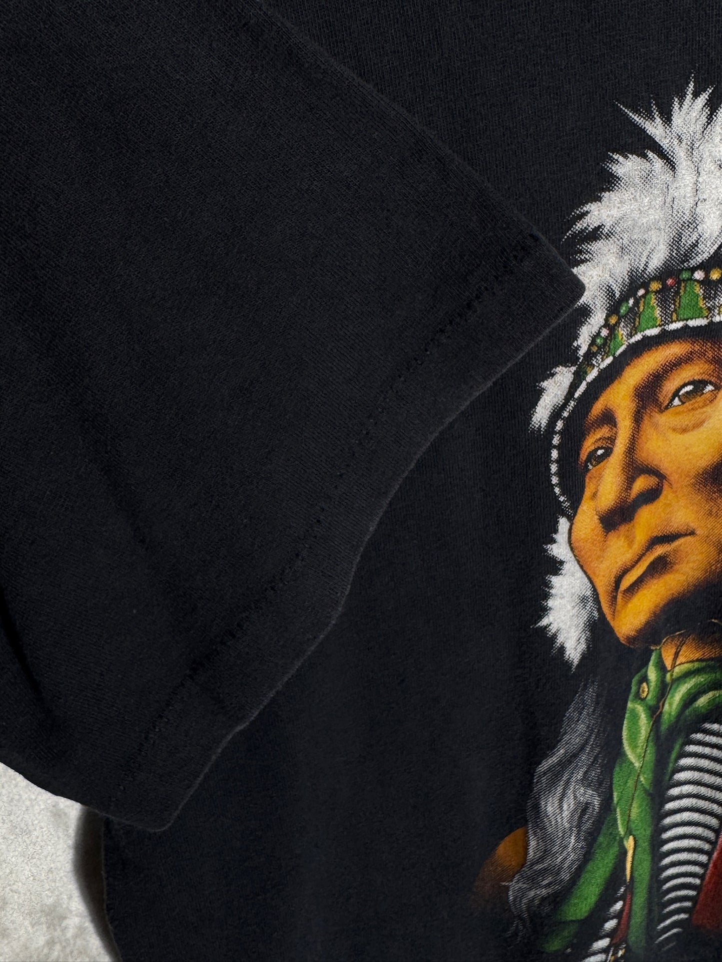 VINTAGE 1992 INDIAN MOTOCYCLE "CHIEF" T-SHIRT SZ: L