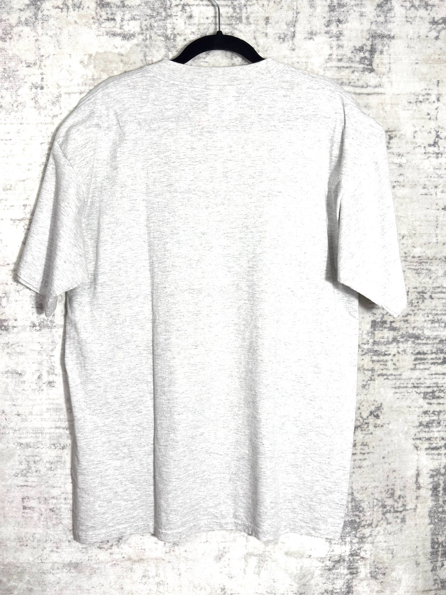 VINTAGE 90s WE ARE ALL ONE FAMILY BROTHERS TURQUOISE T-SHIRT SZ: L