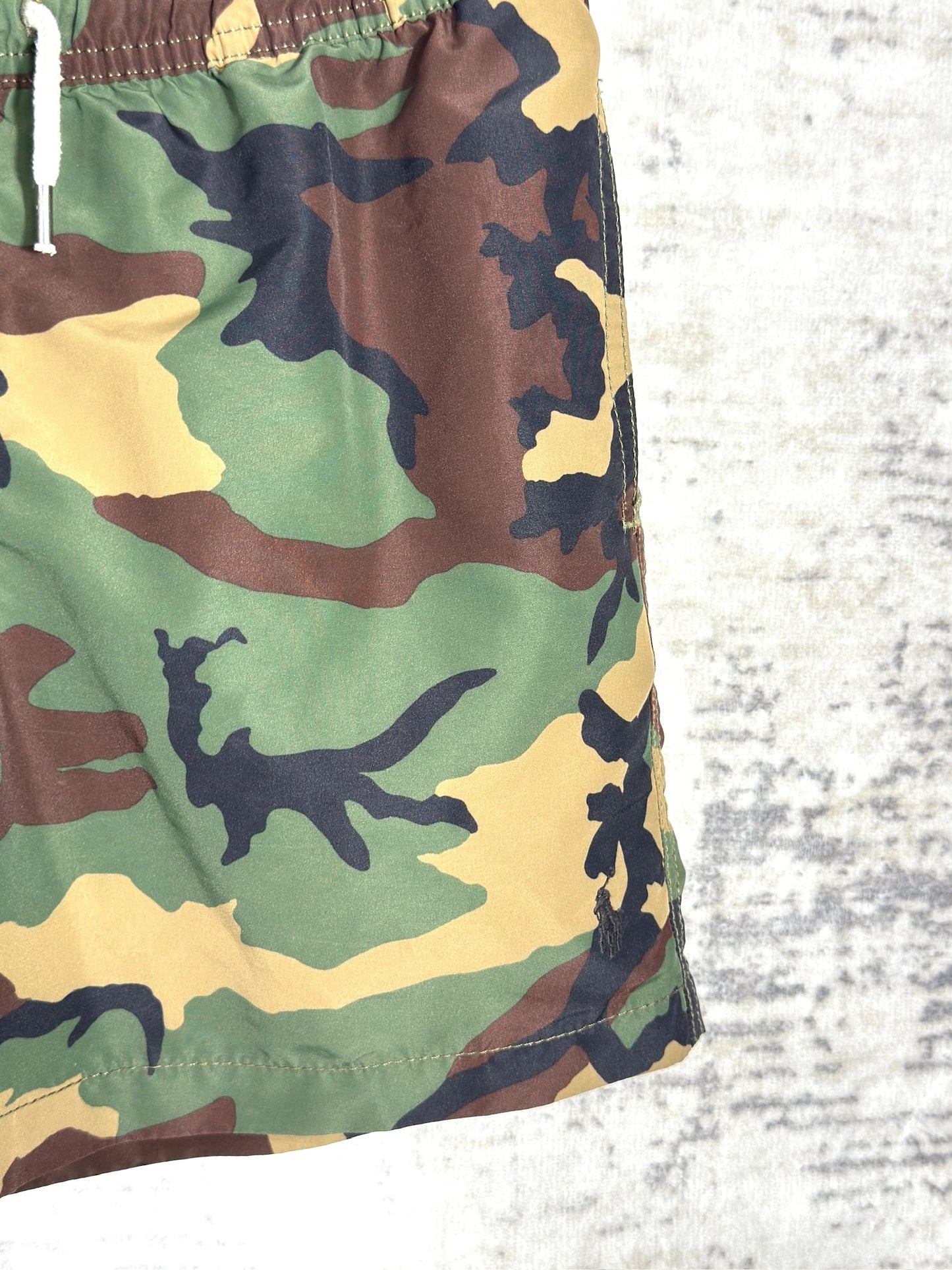 "KIDS" POLO RALPH LAUREN SWIMWEAR CAMO SHORTS  Sz: S/P (8) 140