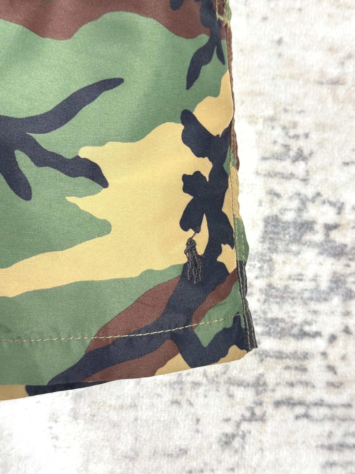 "KIDS" POLO RALPH LAUREN SWIMWEAR CAMO SHORTS  Sz: S/P (8) 140