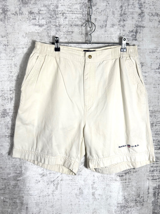 VINTAGE 90s GANT U.S.A CHINO SHORTS  SZ: XL