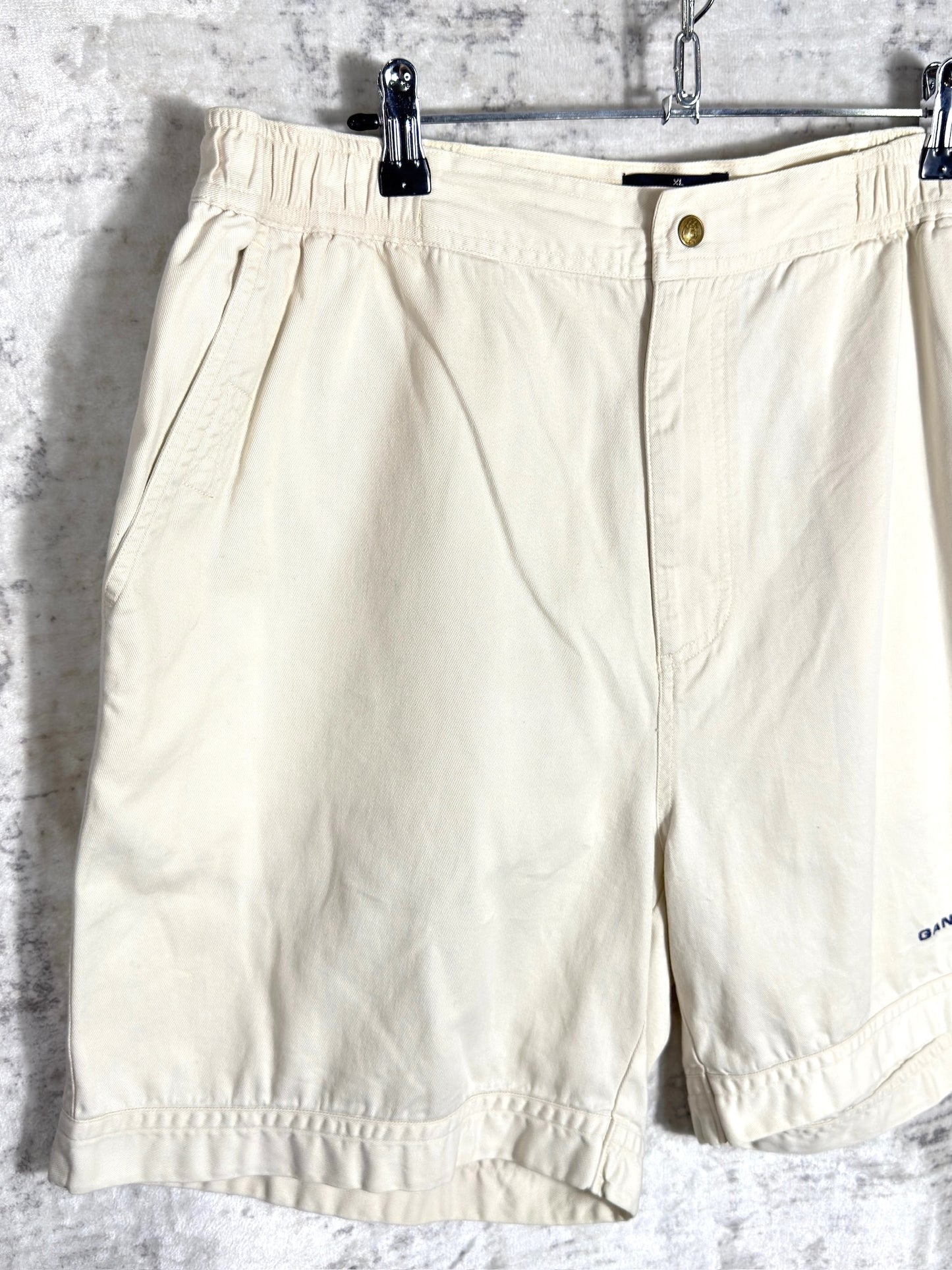 VINTAGE 90s GANT U.S.A CHINO SHORTS  SZ: XL