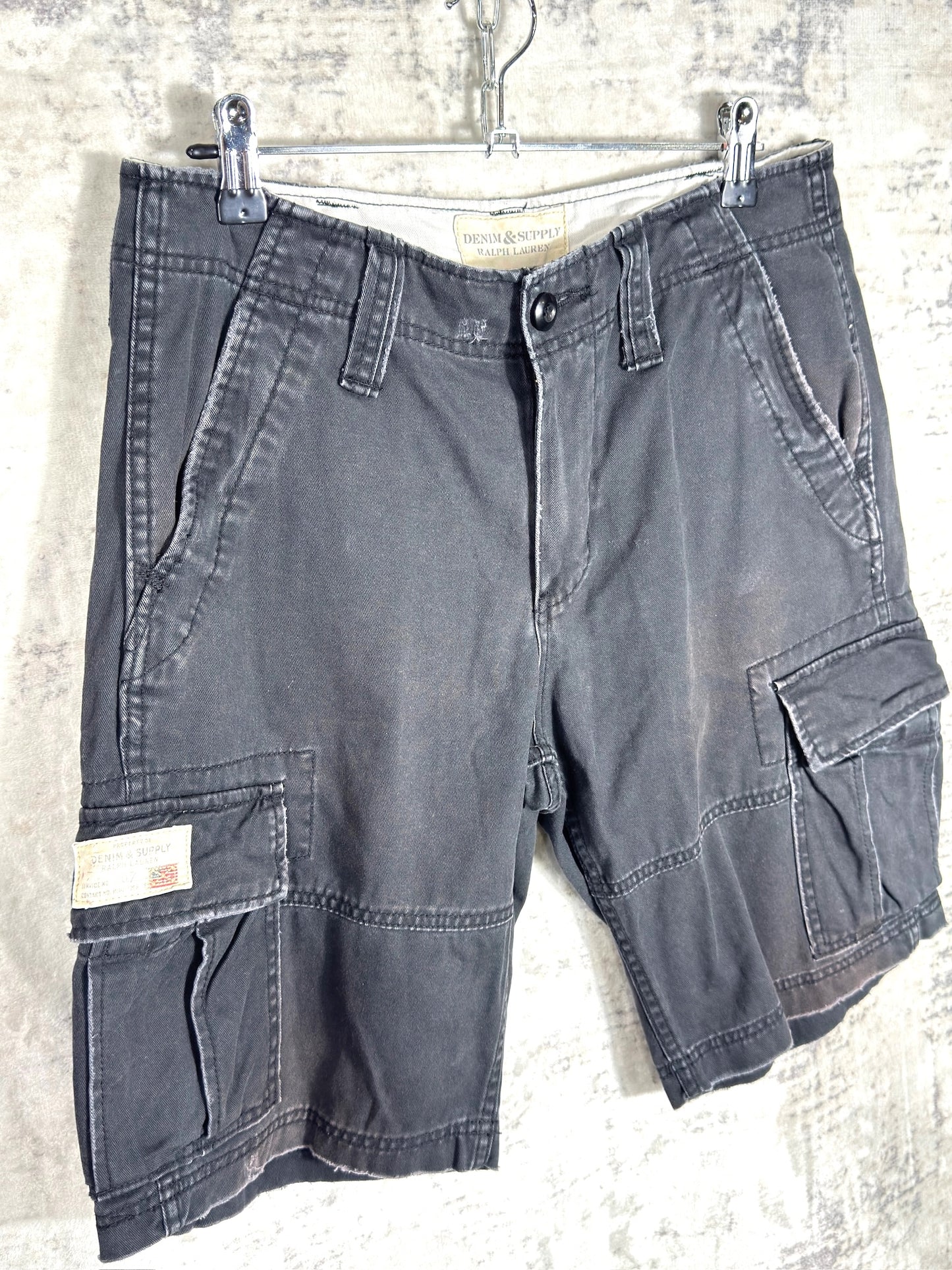 RALPH LAUREN DENIM & SUPPLY CARGO SHORTS  SZ: 30