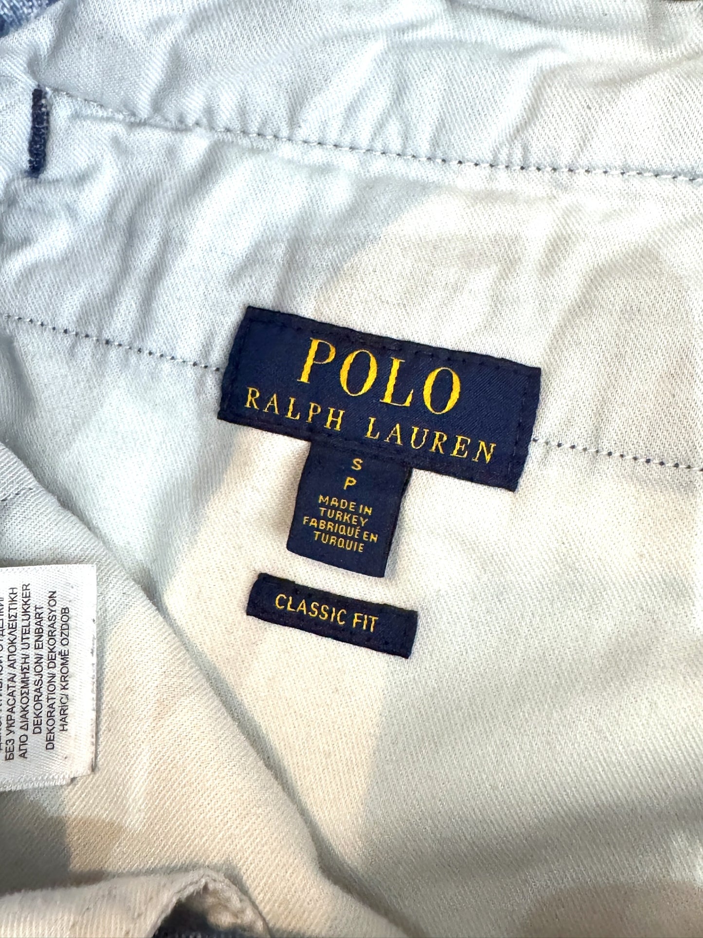 RALPH LAUREN POLO "PREPSTER" DENIM SHORTS Sz: S