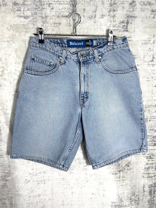 VINTAGE 1996 LEVI'S SILVERTAB DENIM SHORTS Sz: 31
