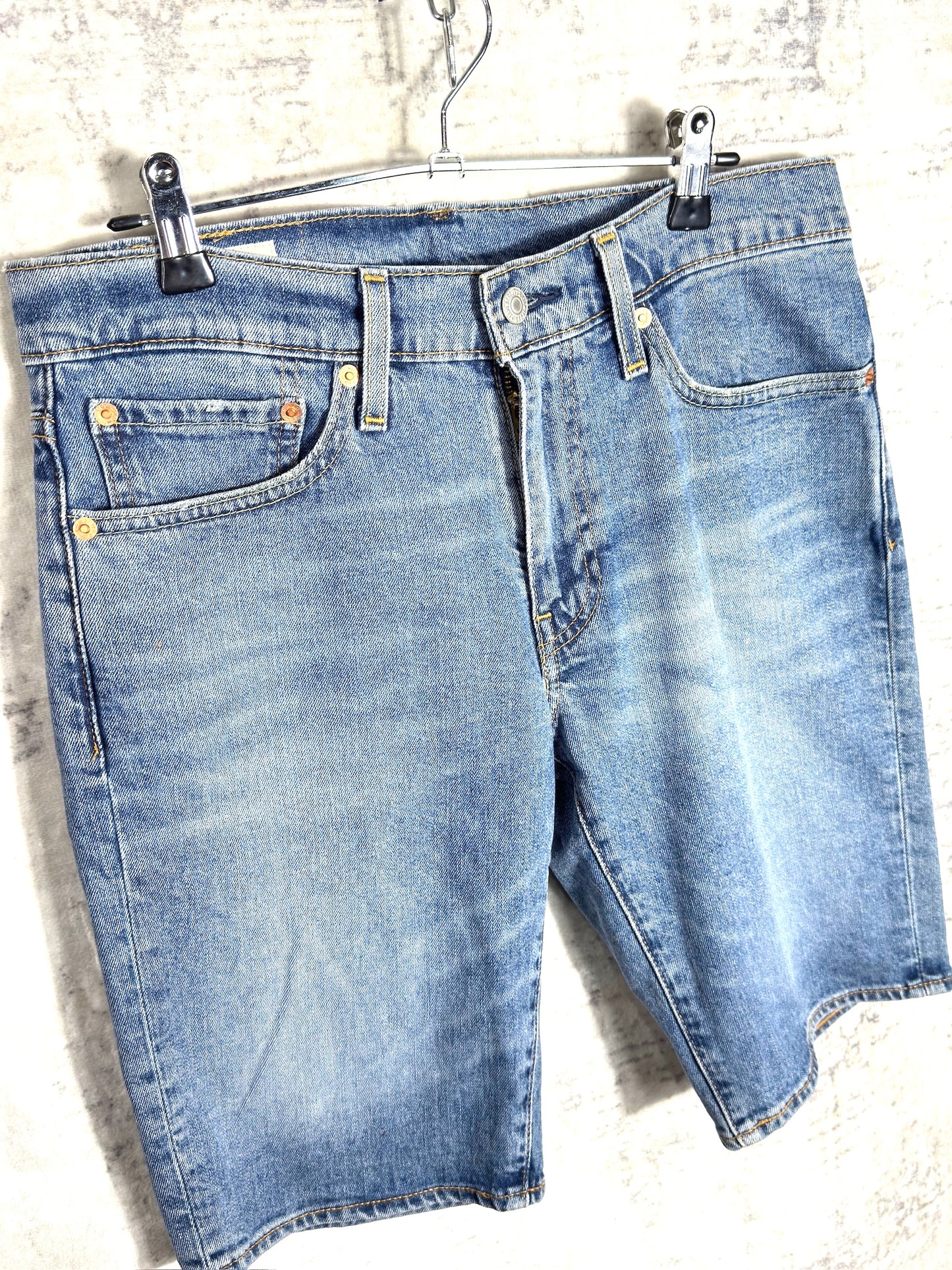 LEVI'S 511 "SLIM" BLACK SHORTS Sz: 31