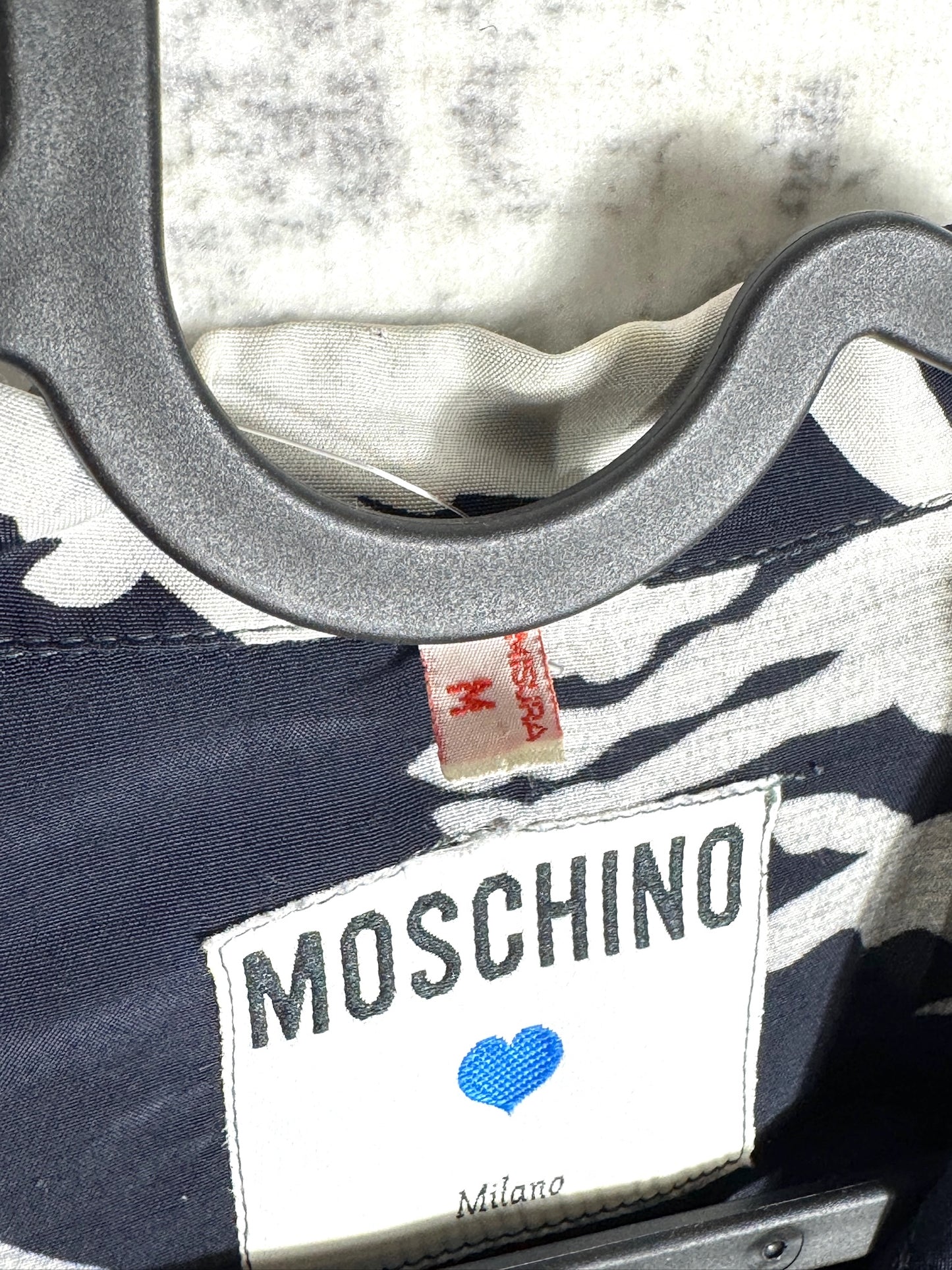 VINTAGE 80s MOSCHINO "CIRCA" SHORT SLEEVES SHIRT SZ: M