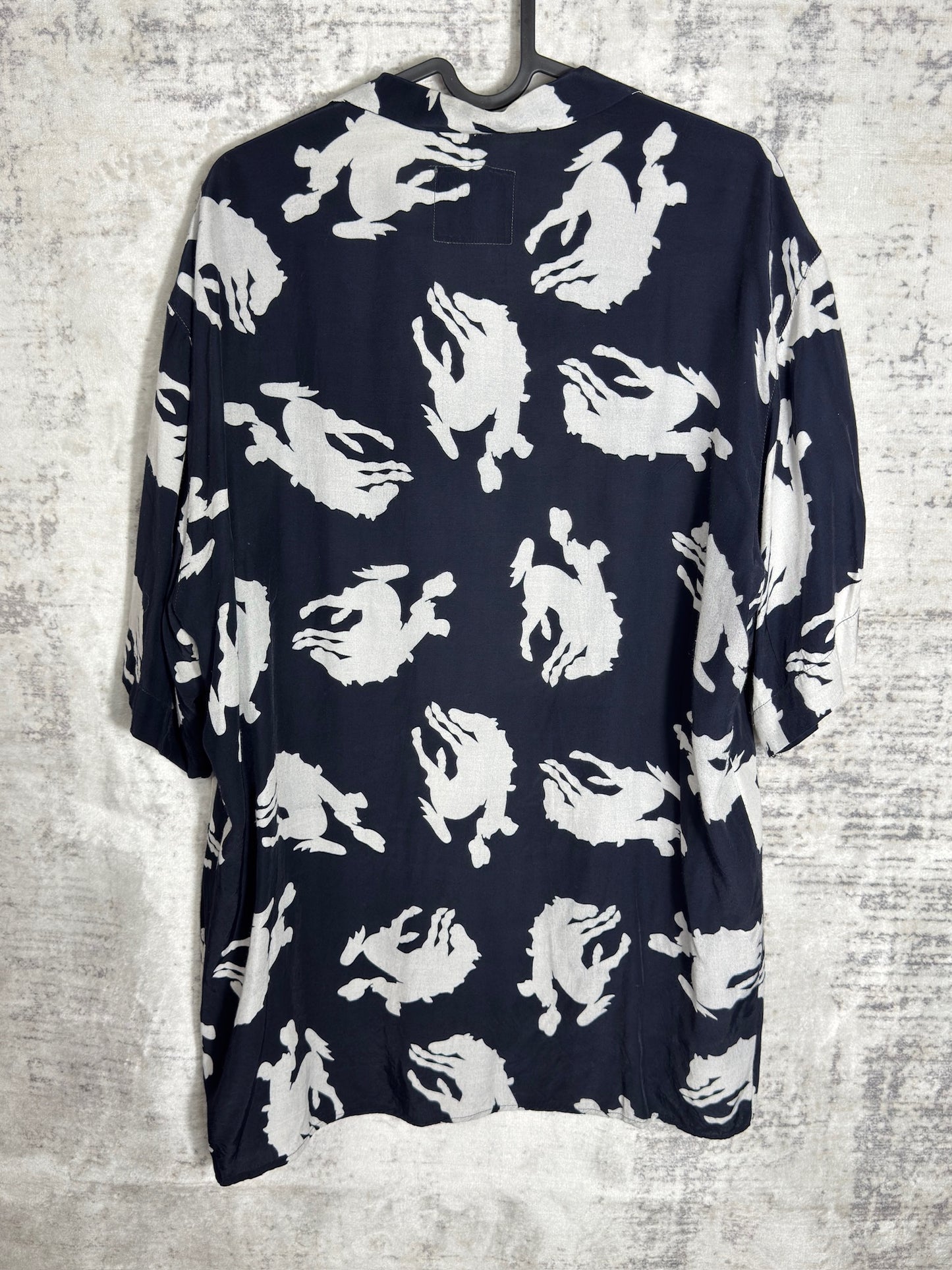 VINTAGE 80s MOSCHINO "CIRCA" SHORT SLEEVES SHIRT SZ: M