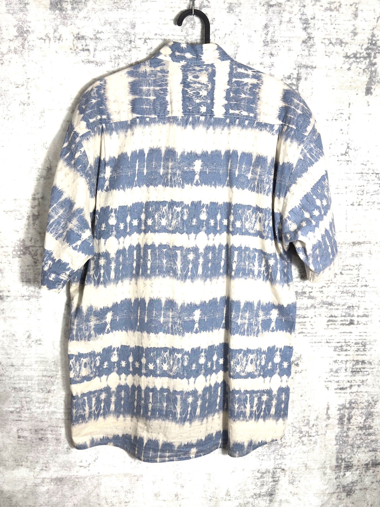 VINTAGE 90s COUNTRY STORE "TIE DYE" SHORT SLEEVES SHIRT SZ: M