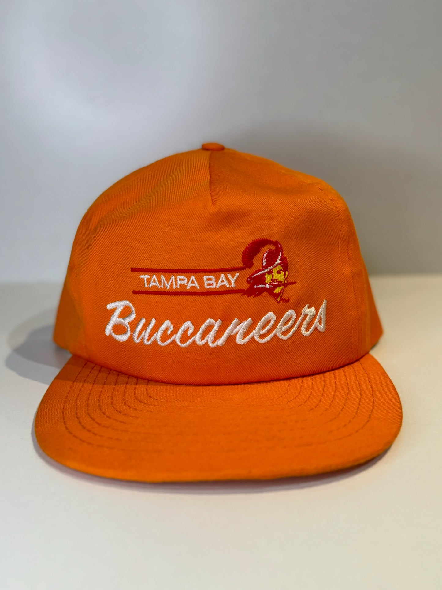 VINTAGE 80s TAMPA BAY BUCCANEERS ANNCO SNAPBACK CAP HAT