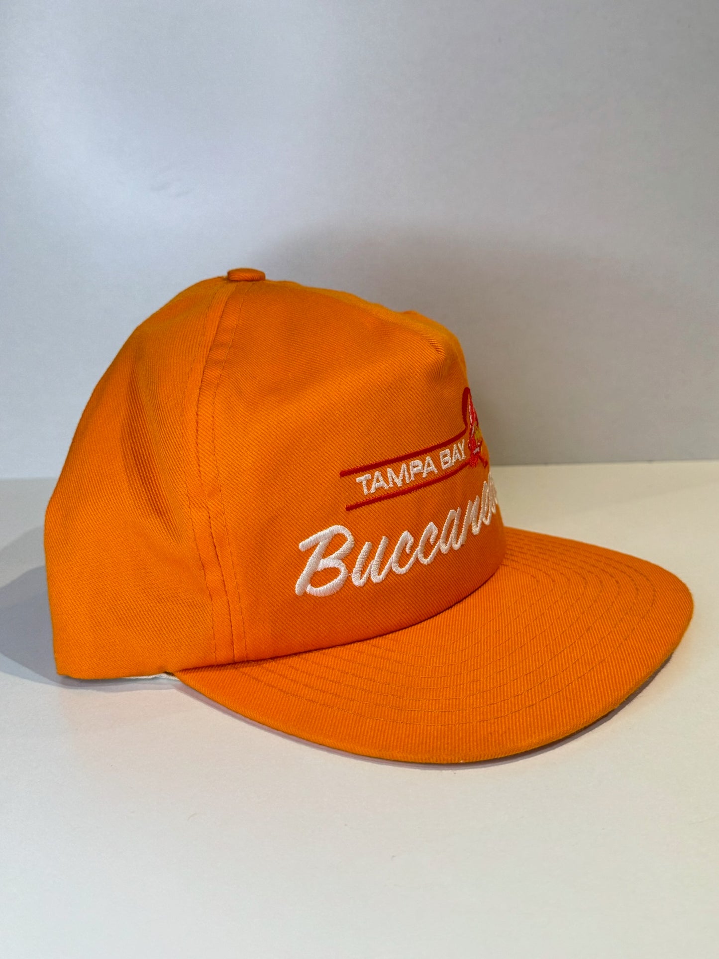 VINTAGE 80s TAMPA BAY BUCCANEERS ANNCO SNAPBACK CAP HAT