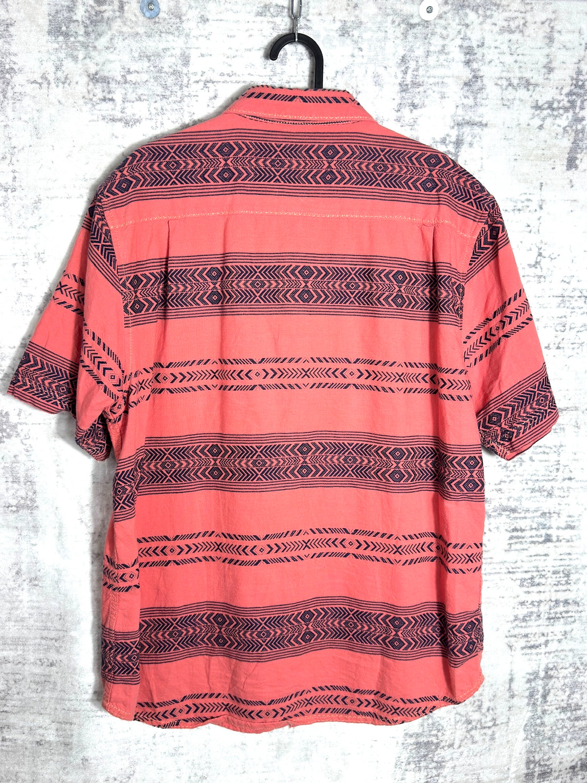 Y2K TRUE GRIT "AZTEK" SHORT SLEEVES SHIRT SZ: M