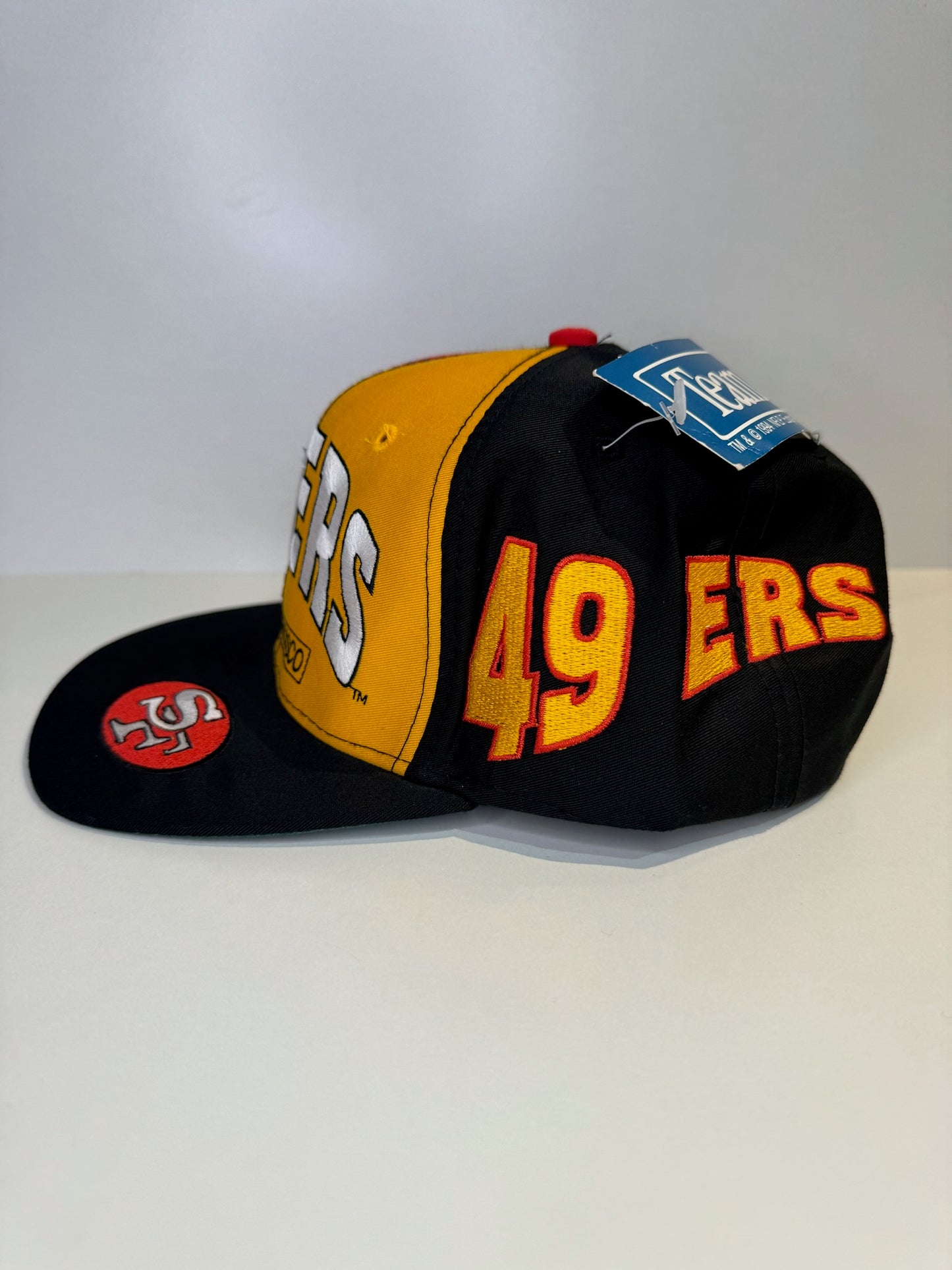 "DS" VINTAGE 1994 SAN FRANCISCO 49ERS AMCAP SNAPBACK CAP HAT