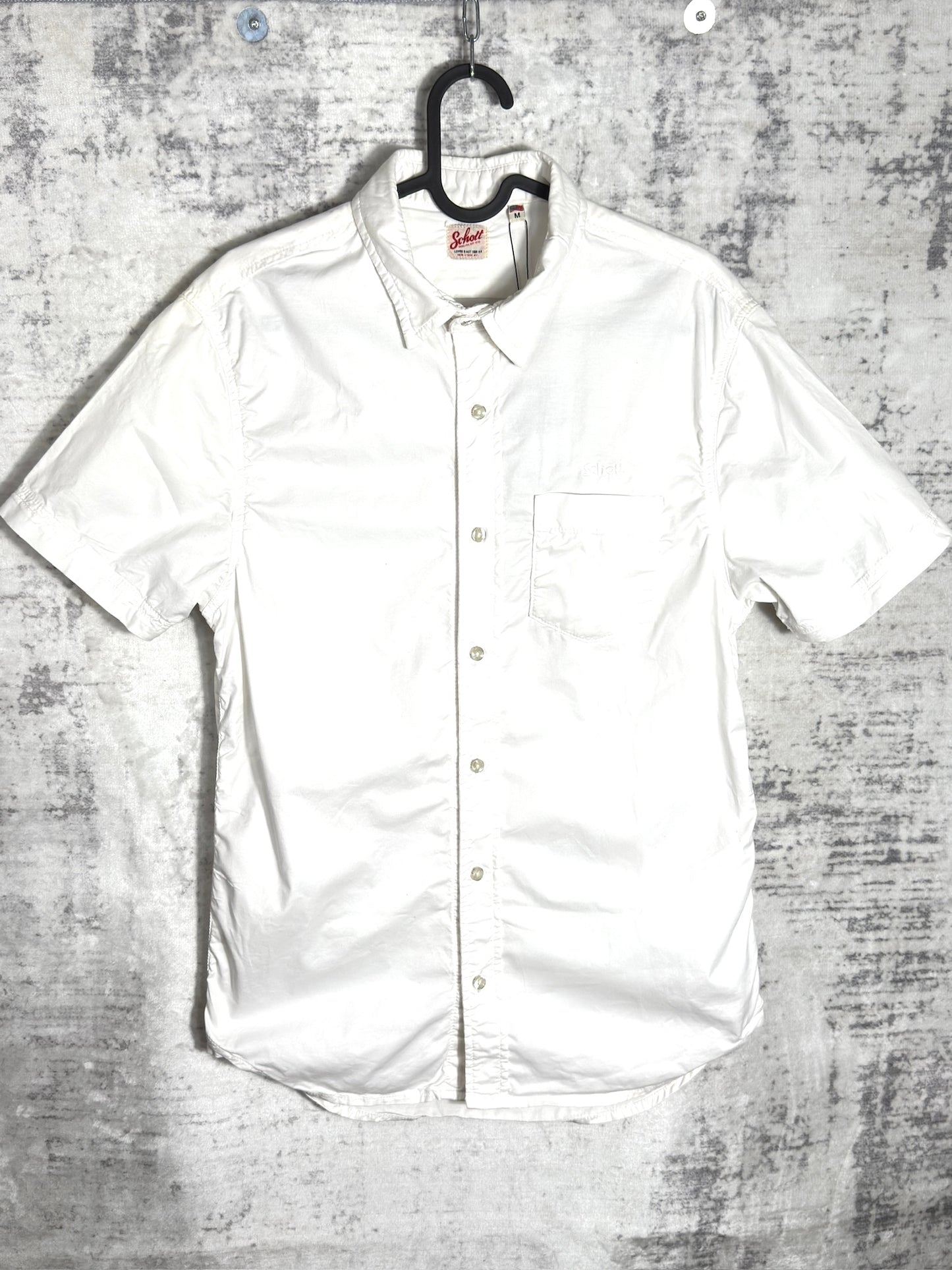 SCHOTT BROS. "EUROP" SHORT SLEEVES SHIRT SZ: M