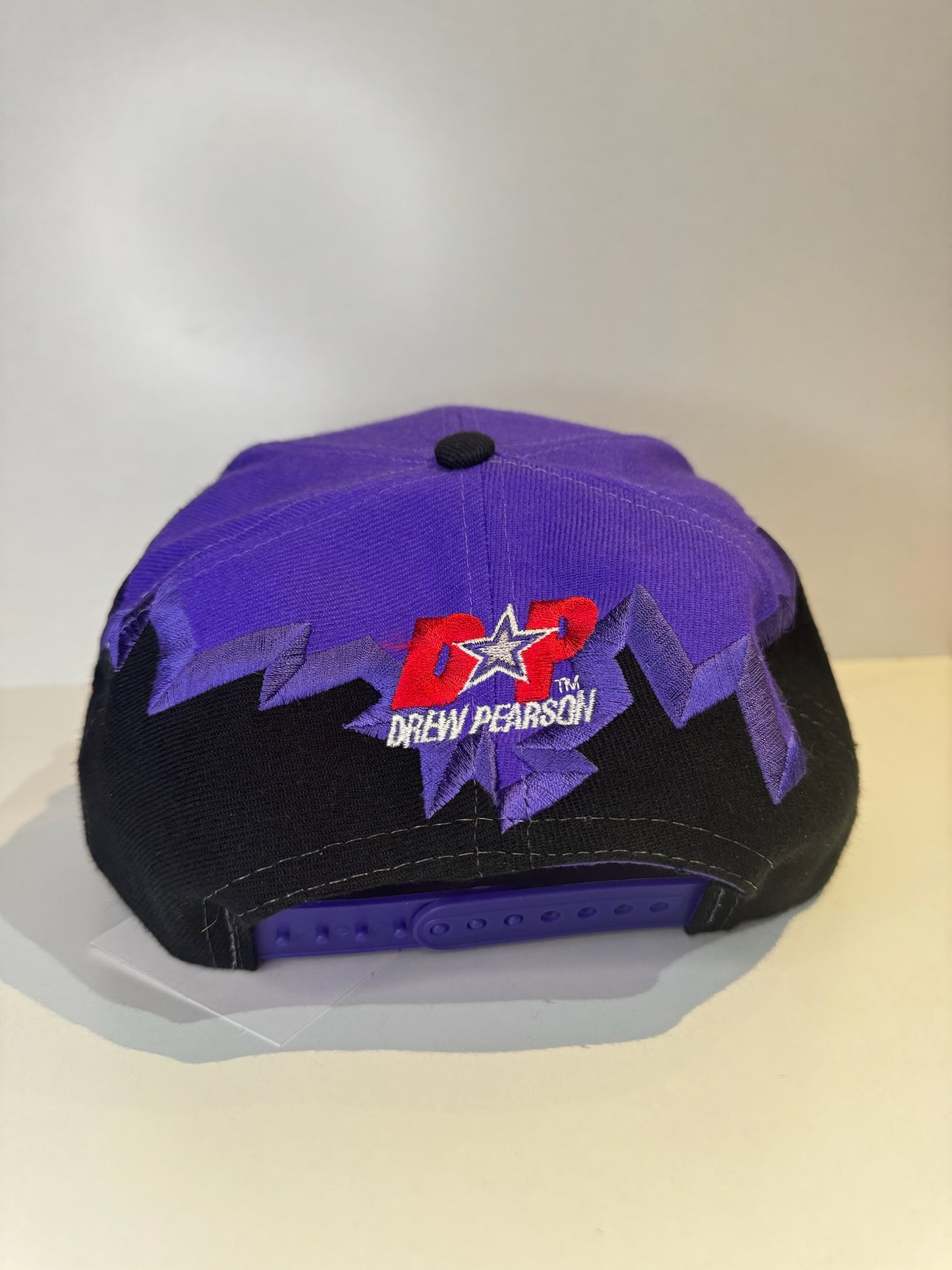 VINTAGE 1994 TORONTO RAPTORS DREW PEARSON JAGGED GRAFFITI SNAPBACK CAP HAT