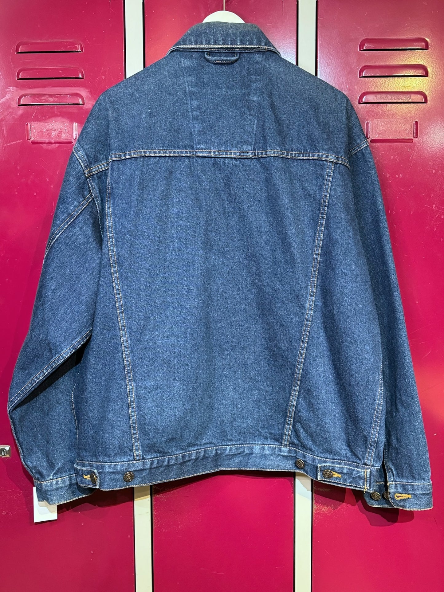 VINTAGE 90s CLASSIC BY TEN WEST DENIM JACKET SZ: L