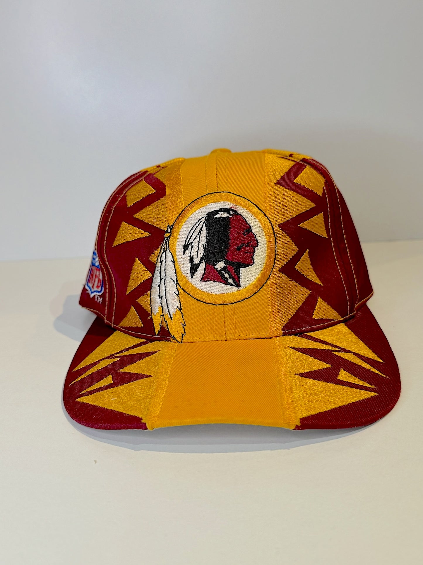 VINTAGE 90s WASHINGTON REDSKINS INTER CAP SNAPBACK CAP HAT