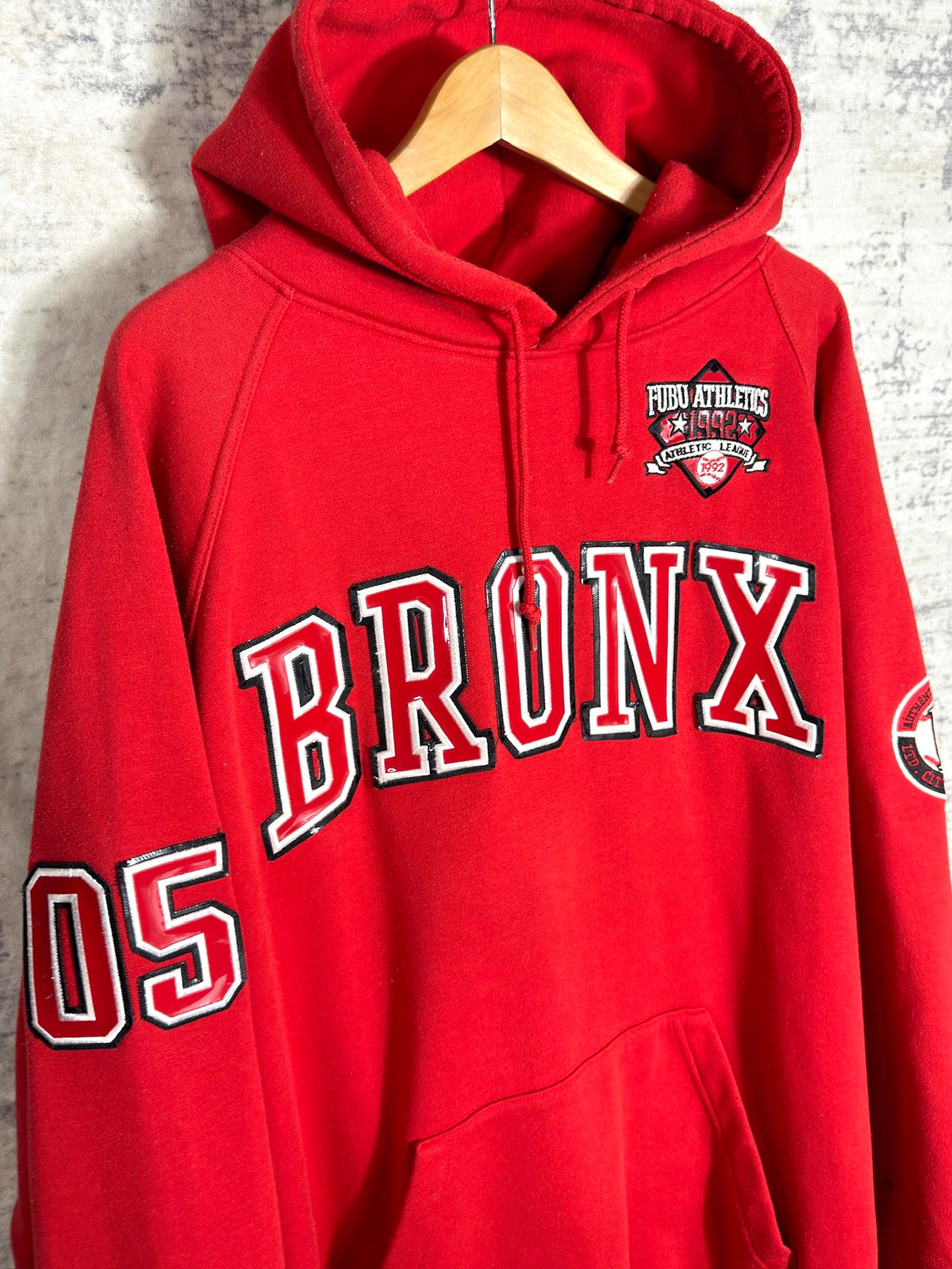 Y2K FUBU "BRONX 05" HOODIE Sz: XXL