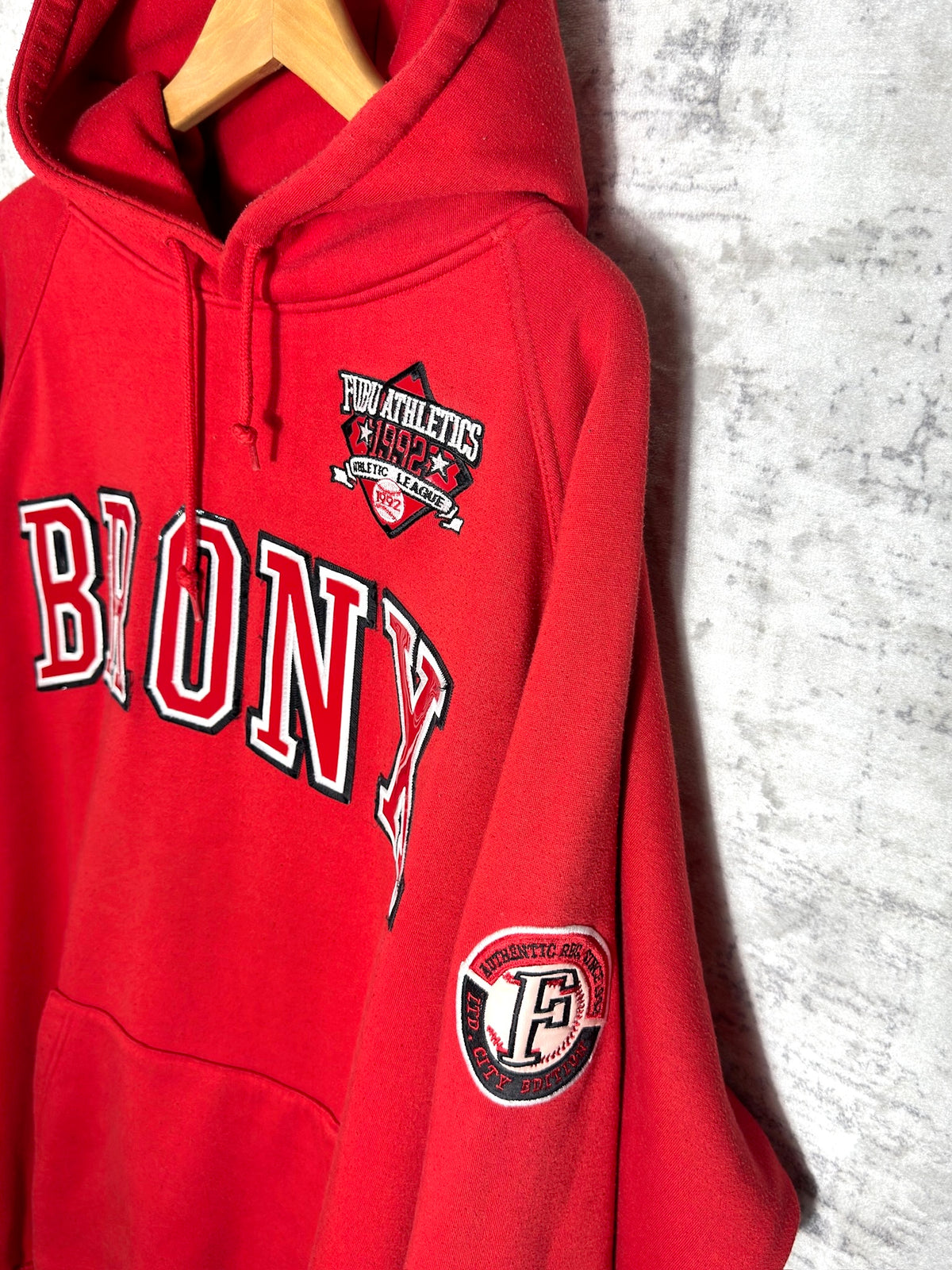 Y2K FUBU "BRONX 05" HOODIE Sz: XXL