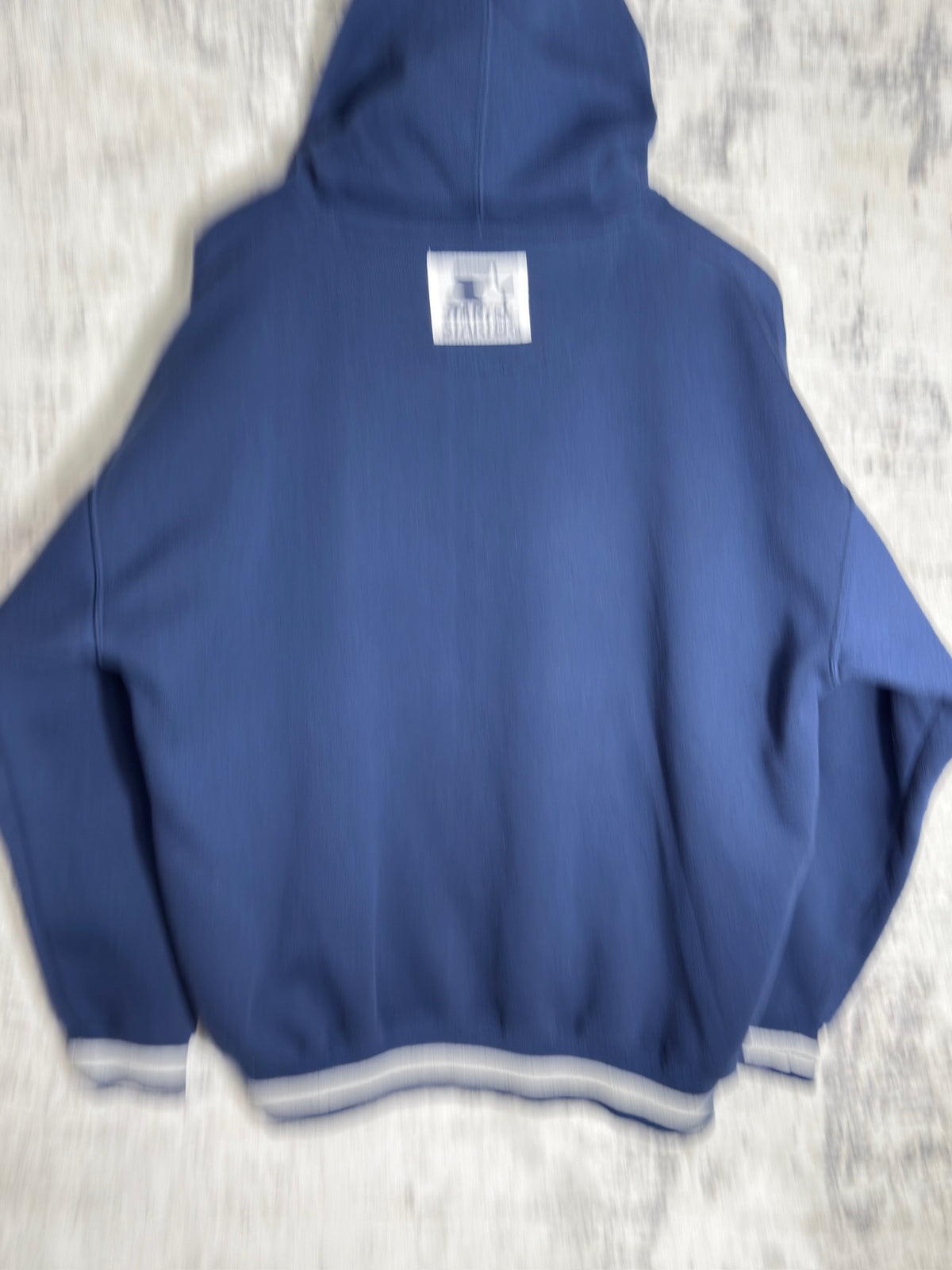 STARTER VINTAGE 90s GEORGETOWN HOYAS BULLDOG NCAA HOODIE Sz: L