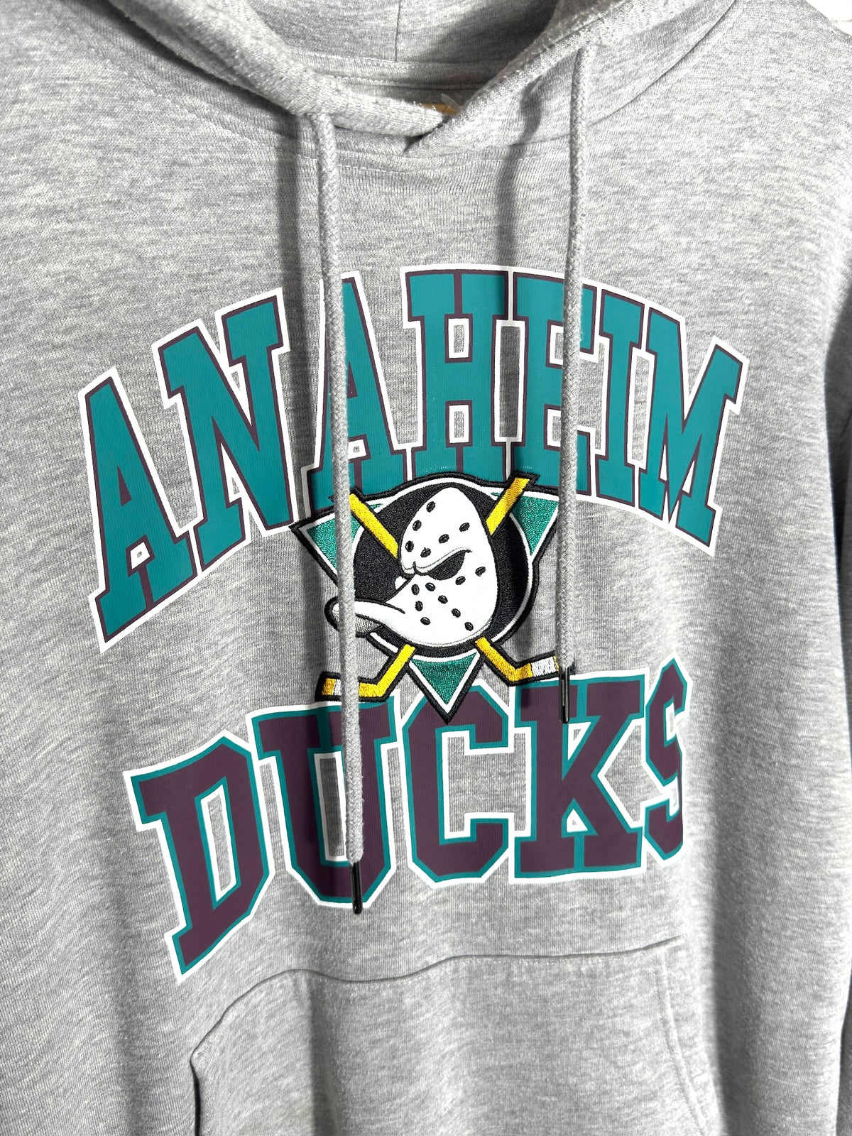 VINTAGE 90s MIGHTY DUCKS HOODIE Sz: S