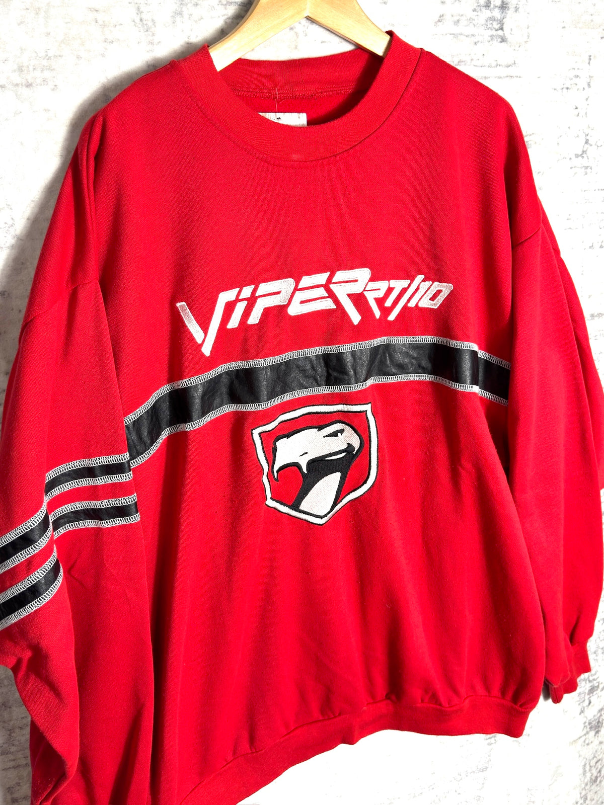 VINTAGE 90s DODGE VIPER RT/10 BY JEFF HAMILTON SWEATSHIRT Sz: XL