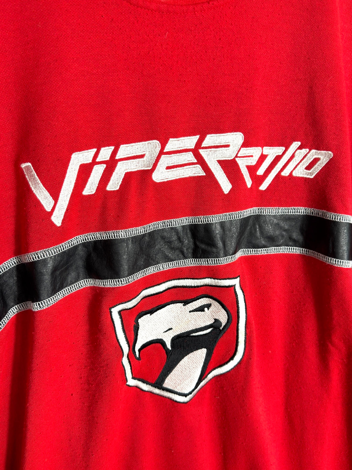 VINTAGE 90s DODGE VIPER RT/10 BY JEFF HAMILTON SWEATSHIRT Sz: XL