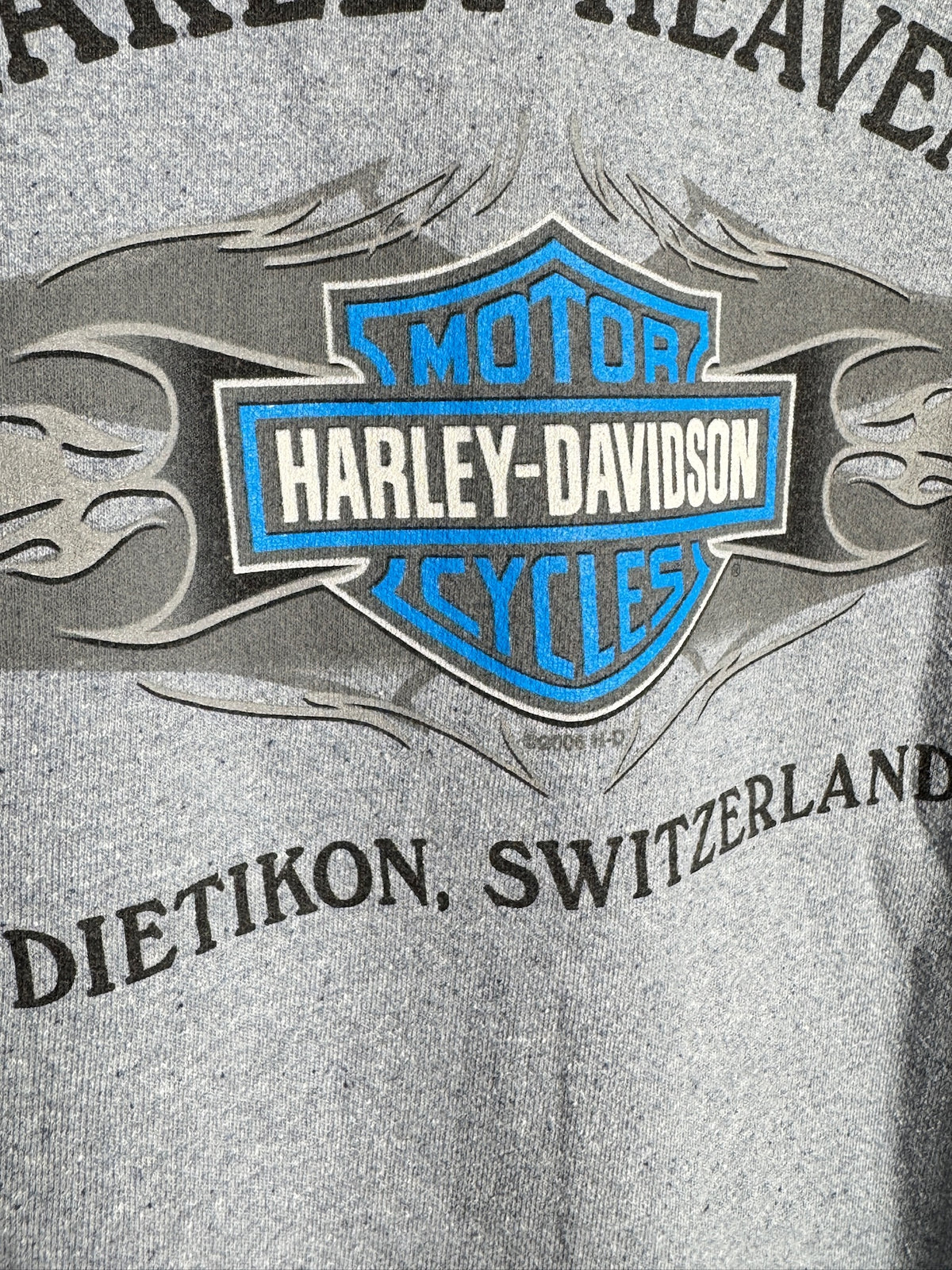 HARLEY DAVIDSON 2008 "SKULL" SWEATSHIRT Sz: L