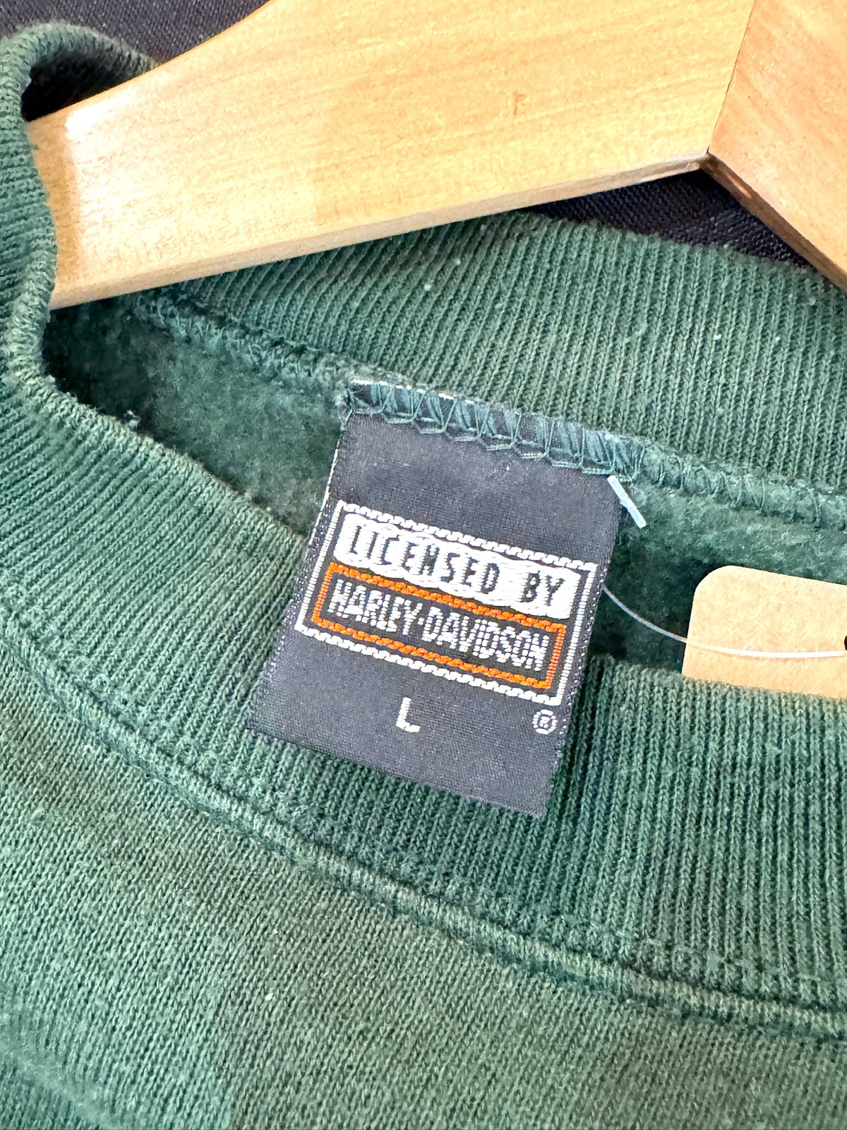VINTAGE 90s HARLEY DAVIDSON "V-TWIN / SIMPLY THE BEST" SWEATSHIRT Sz: L