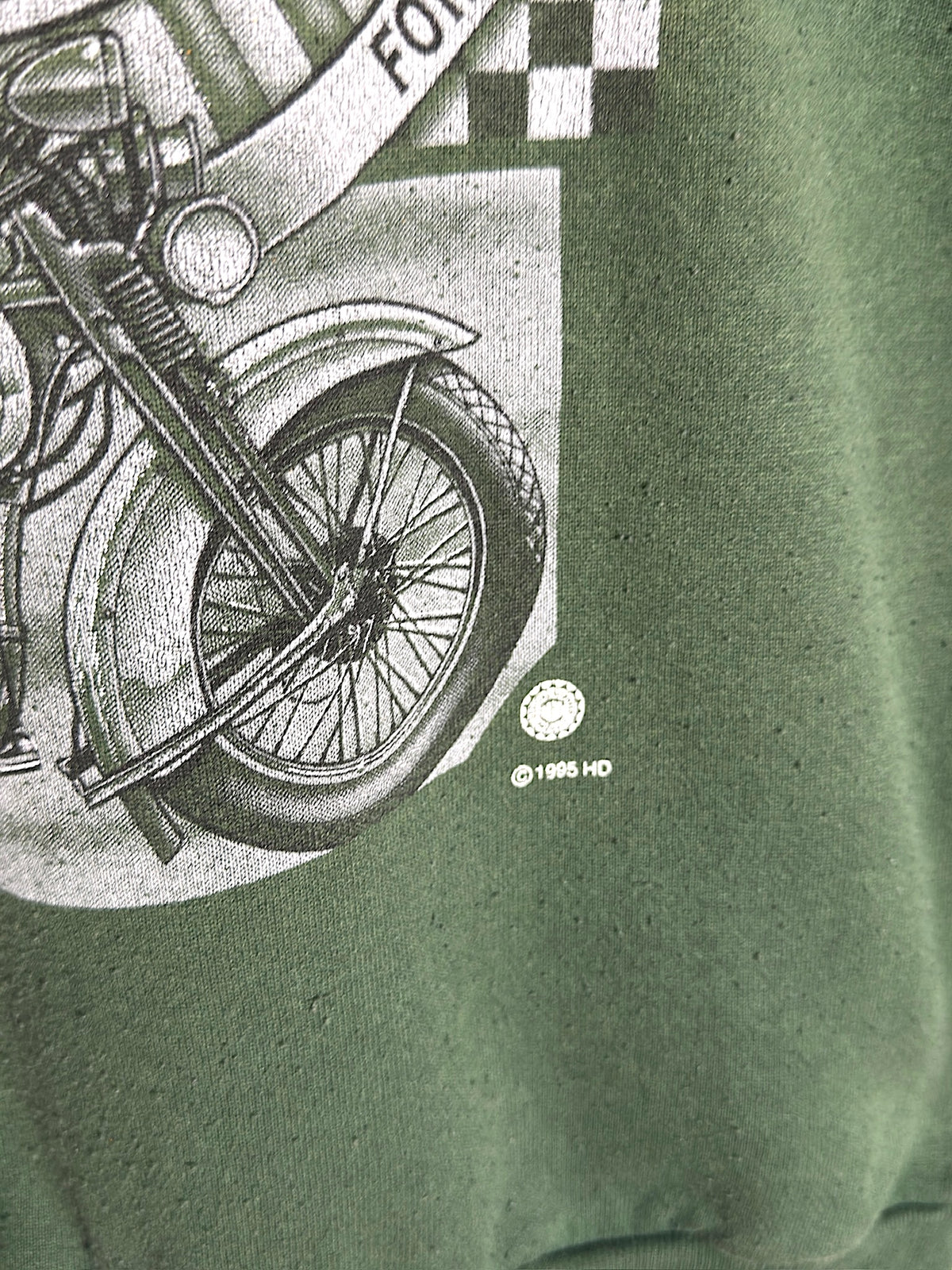 VINTAGE 1995 HARLEY DAVIDSON "A MARK OF FREEDOM" SWEATSHIRT Sz: L