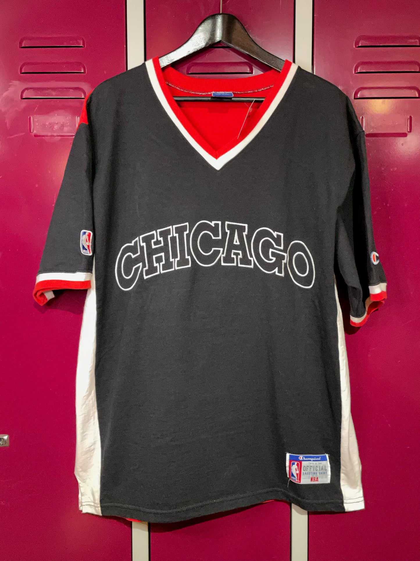 chicago bulls warm up shirt