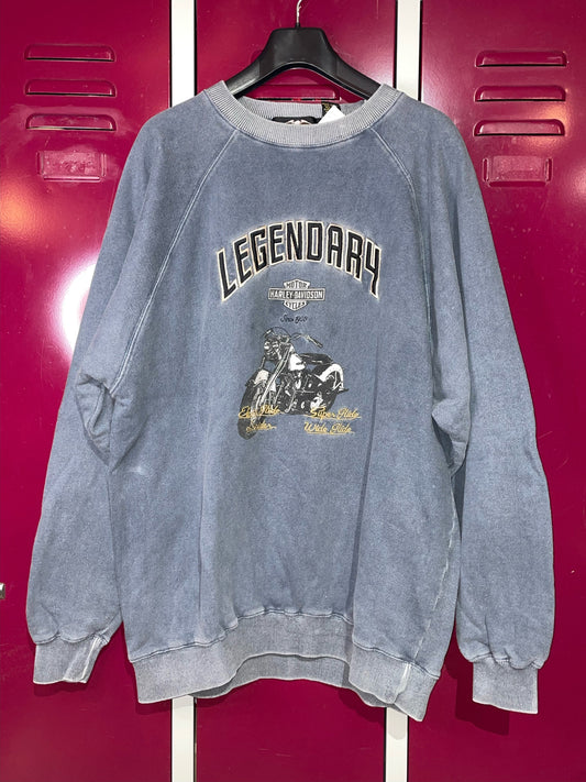 LEGENDARY HARLEY DAVIDSON CREWNECK SWEATSHIRT  SZ: XXL