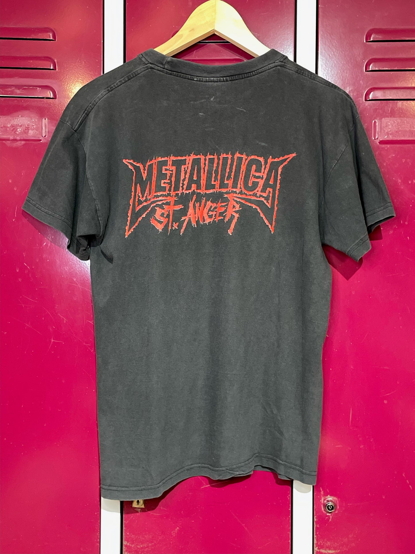 METALLICA "ST.ANGER" 2003 MUSIC BAND  T-SHIRT  SZ: S