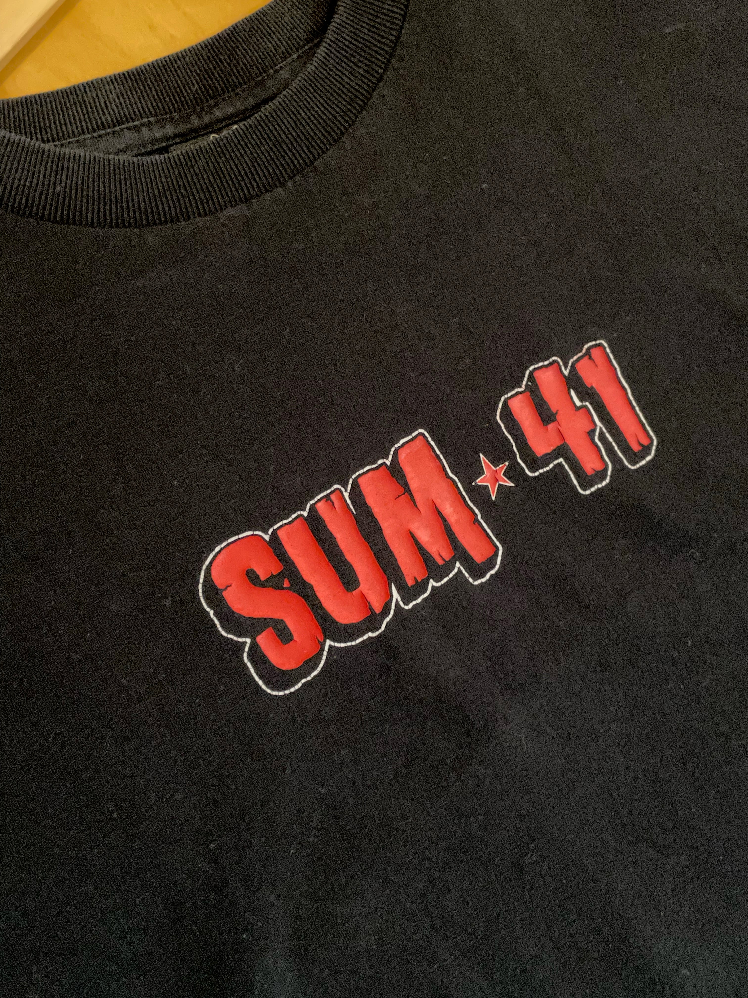 VINTAGE 00S SUM 41 MUSIC BAND T-SHIRT SZ: M