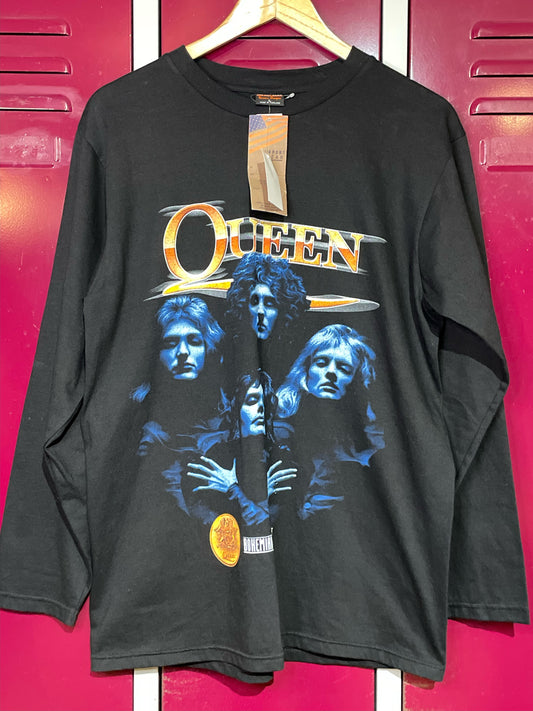 "DS" QUEEN "BOHEMIAN RAPSODY MUSIC BAND LONG SLEEVE T-SHIRT  SZ: L