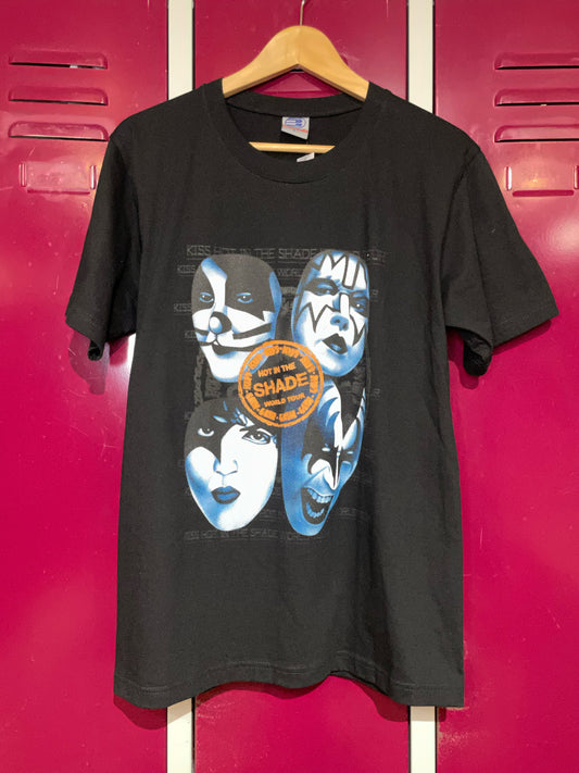 KISS "HOT IN THE SHADE" MUSIC BAND T-SHIRT  SZ: L