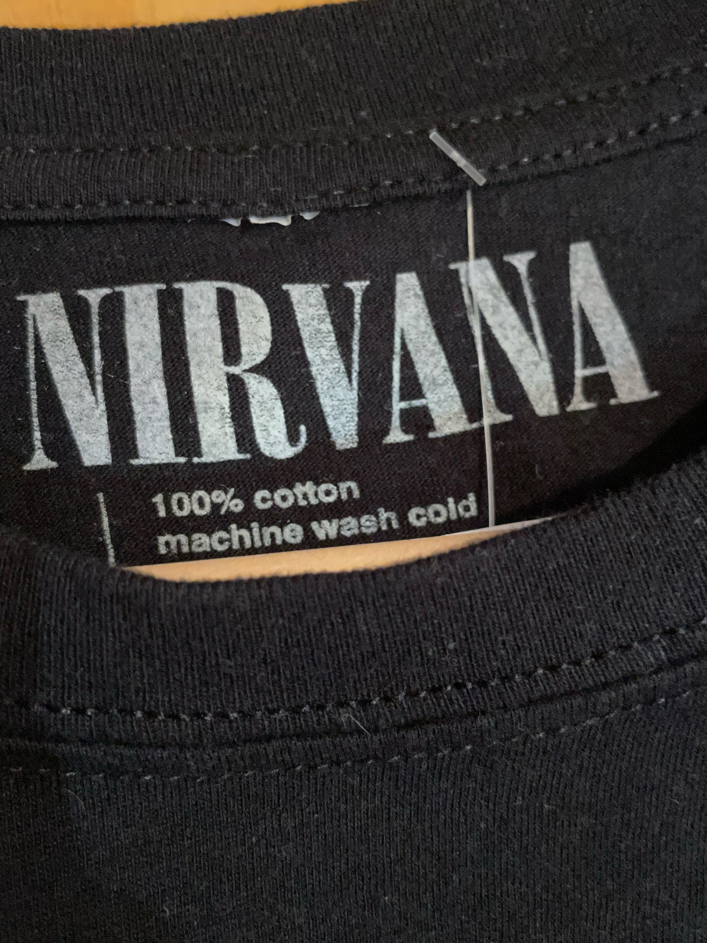 NIRVANA "Nirvana MTV Unplugged In New York 1993" MUSIC BAND T-SHIRT  SZ: L