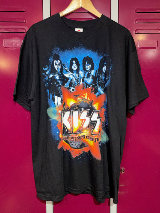 KISS "2011 TOUR" 2010 MUSIC BAND T-SHIRT  SZ: XL